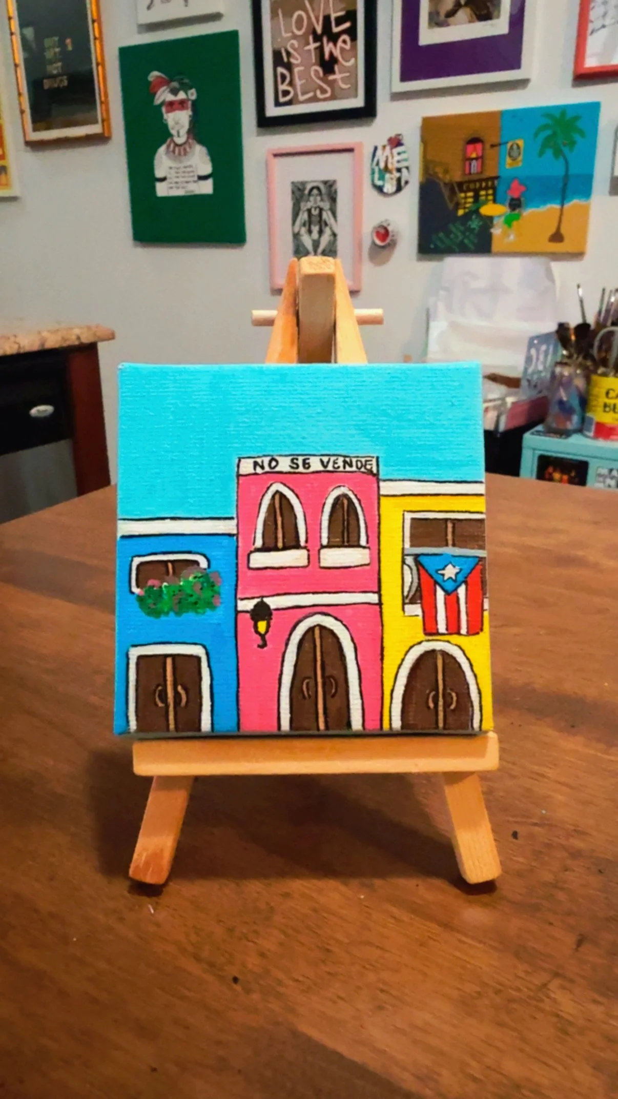 El Viejo San Juan Mini Canvas