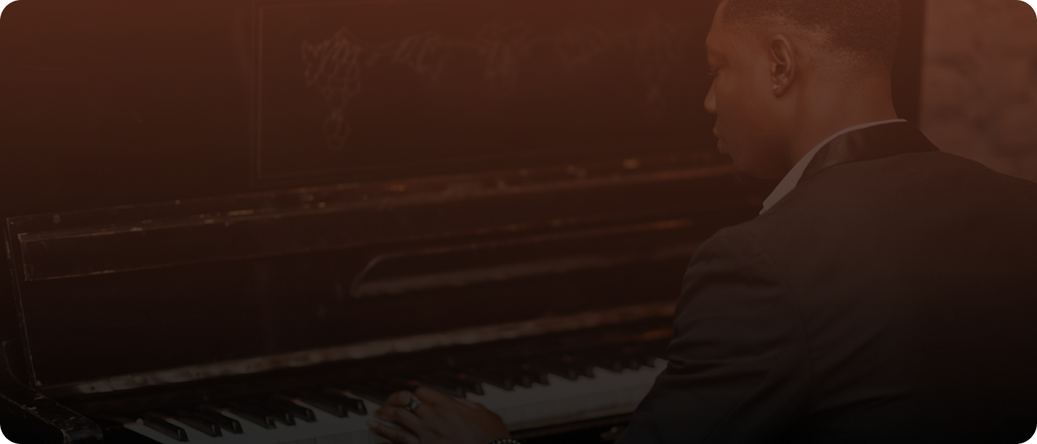 A person playing the piano