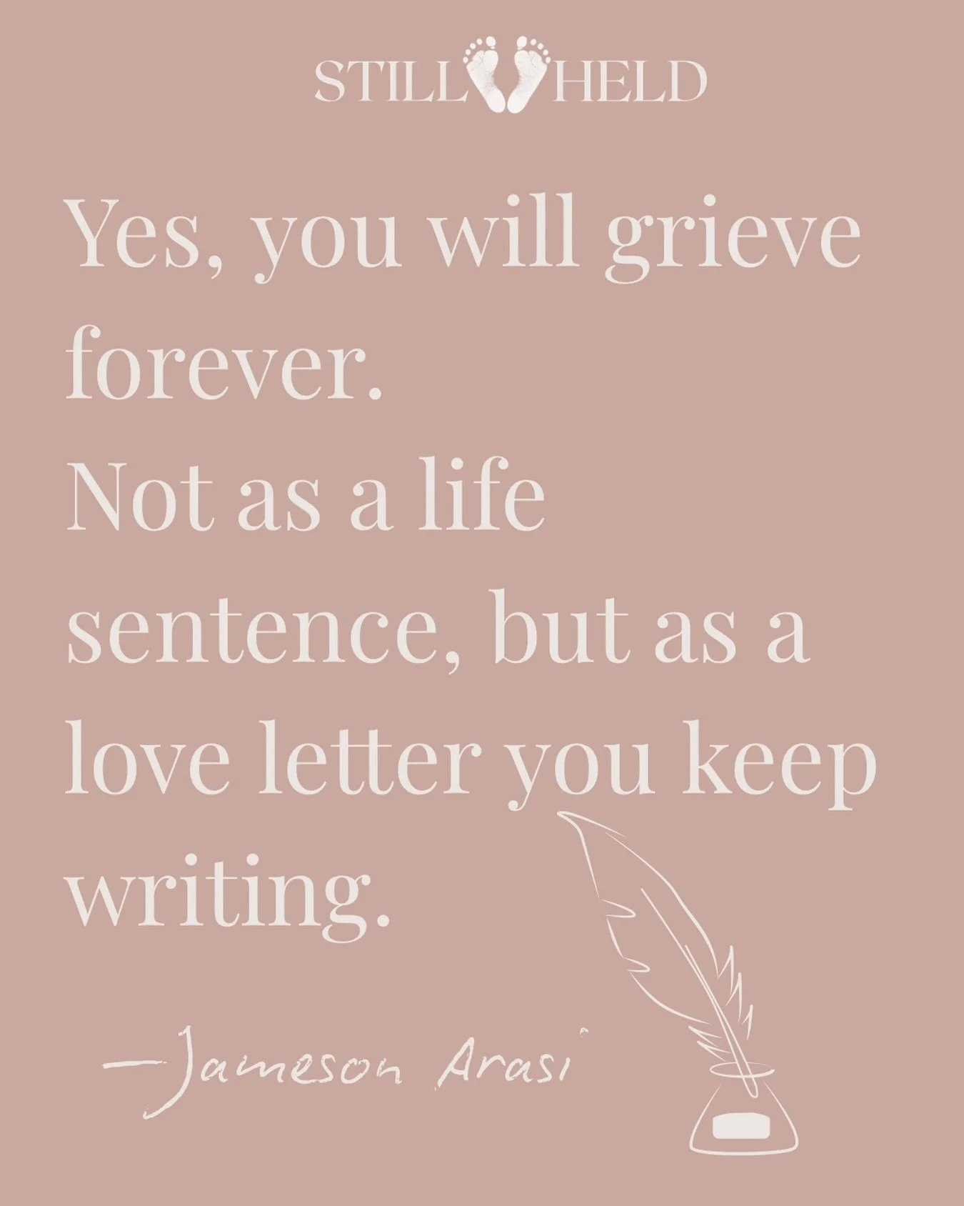 I&rsquo;ll keep writing it until we&rsquo;re together again 🤍