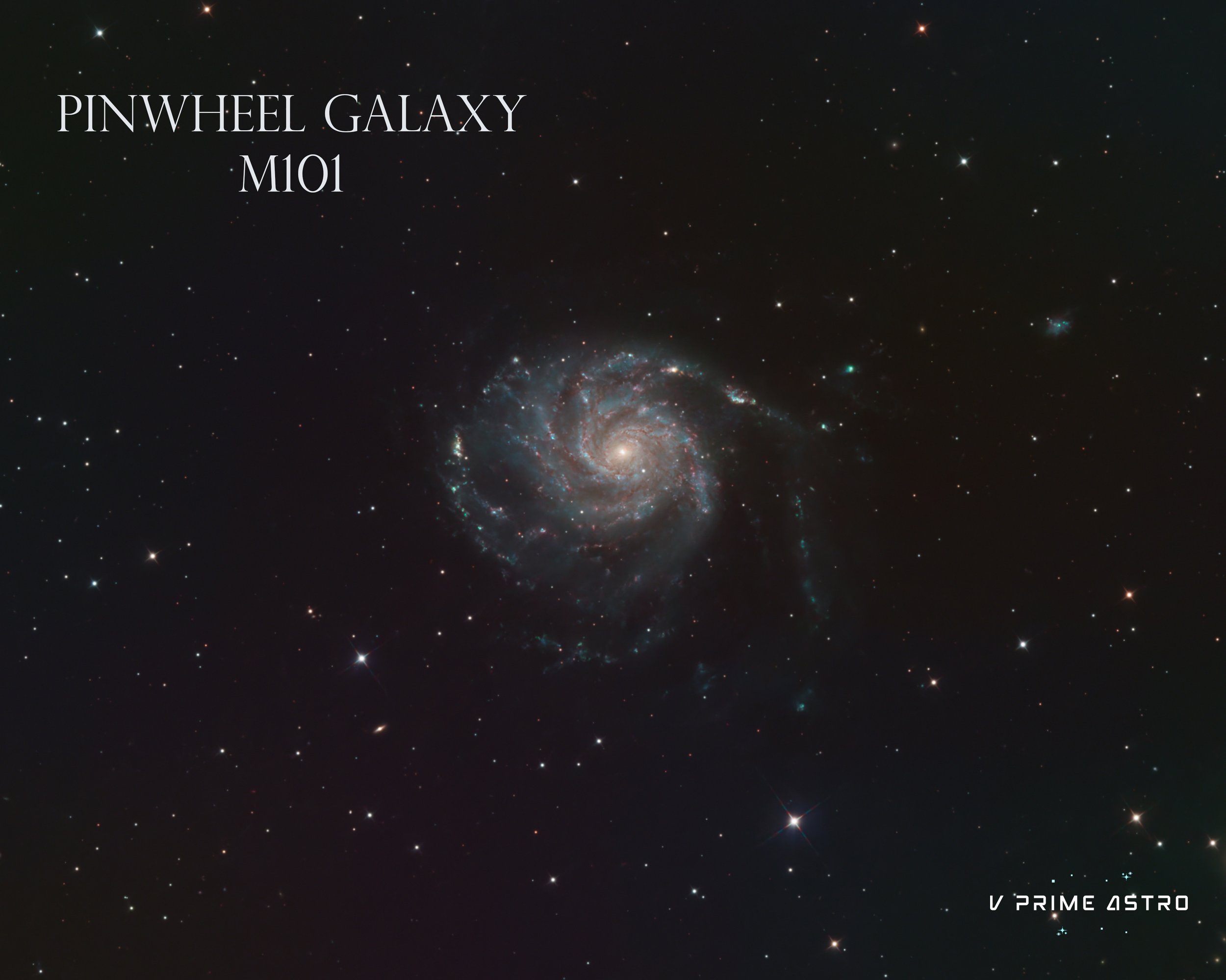 Image of M101 Pinwheel Galaxy.