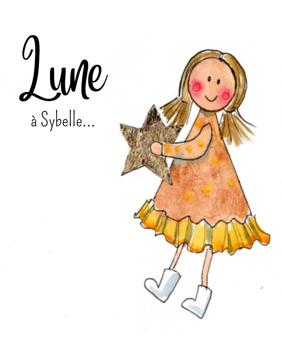 Lune &agrave; Sybelle...