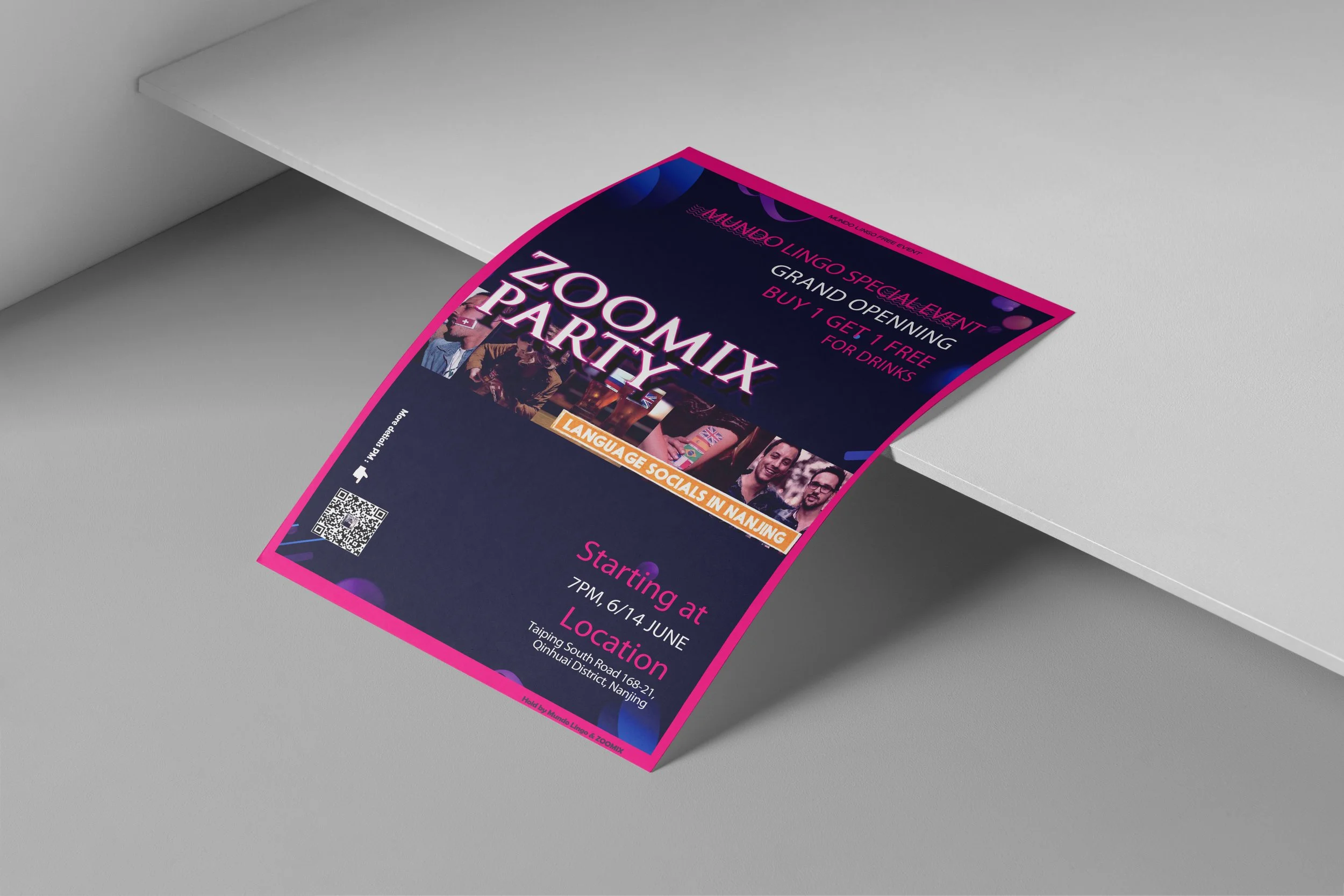 Visual Storytelling Posters for Diverse Client Projects