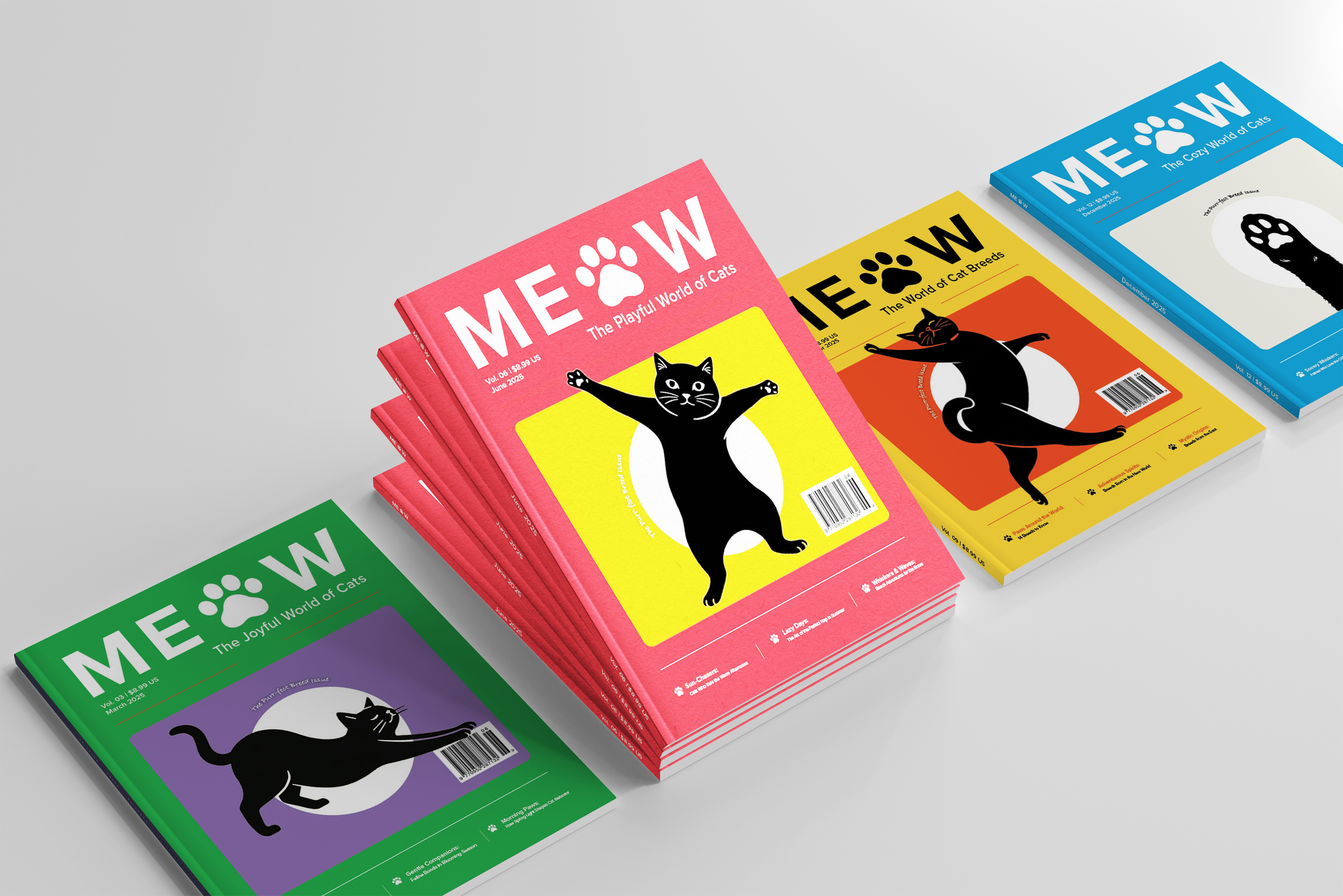 Seasonal Magazine System: The World of Cats
