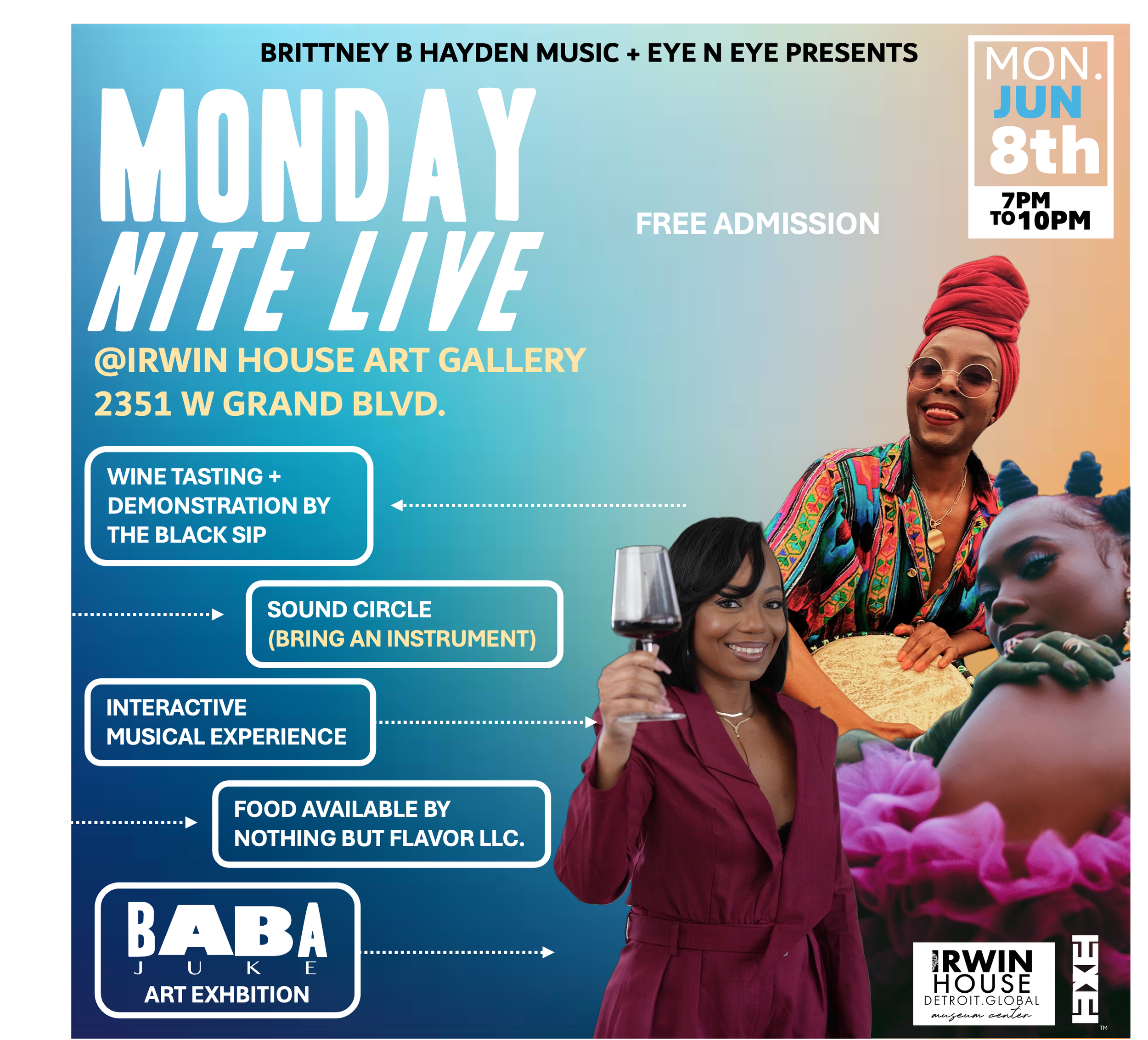 Baba Juke Presents: Monday Night Live w/ Brittney B Hayden