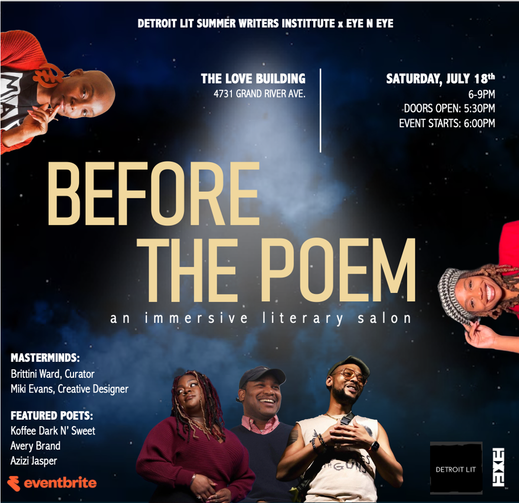Before the Poem : An Immersive Literary Salon