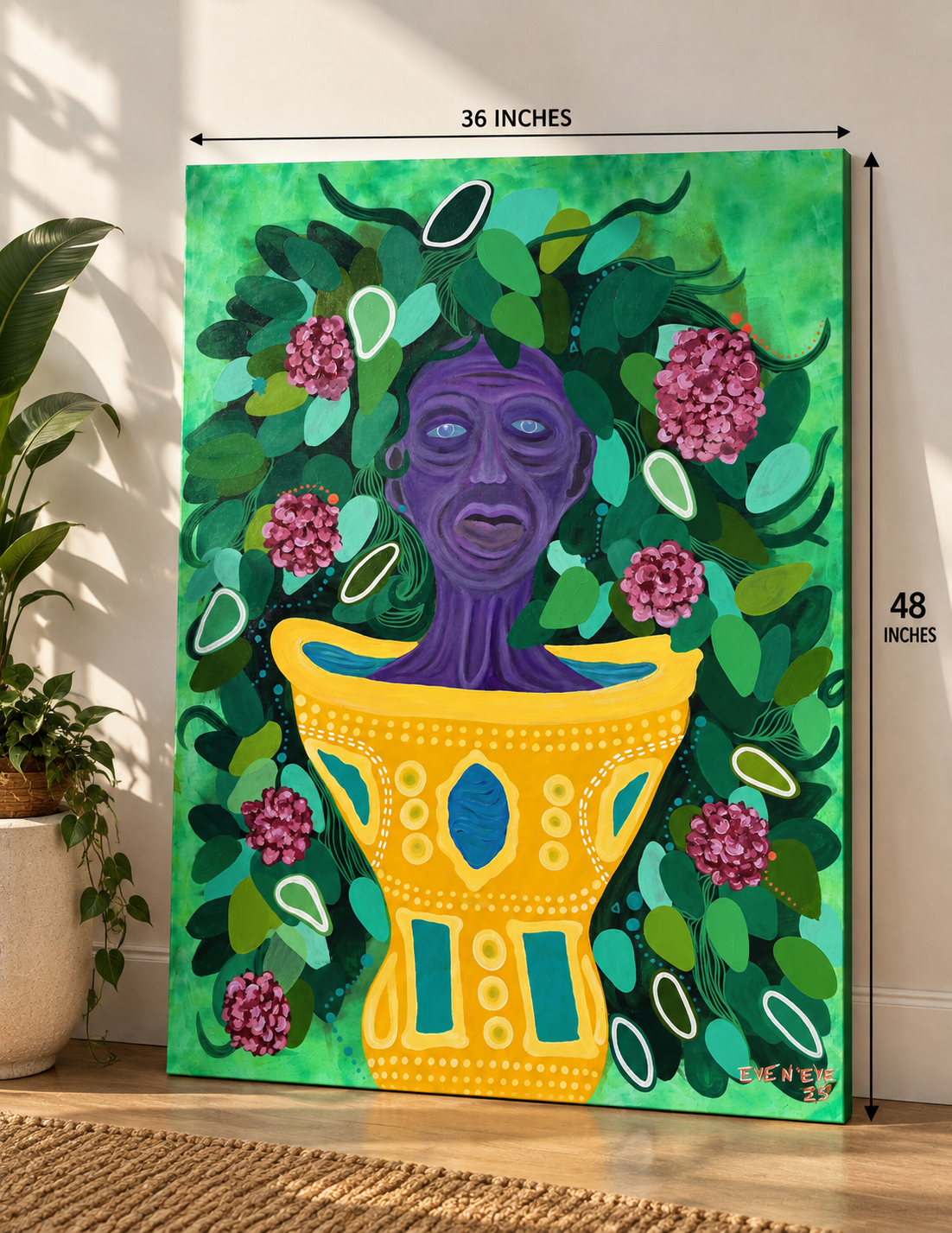 Surreal Floral Portrait Canvas Size Mockup.png