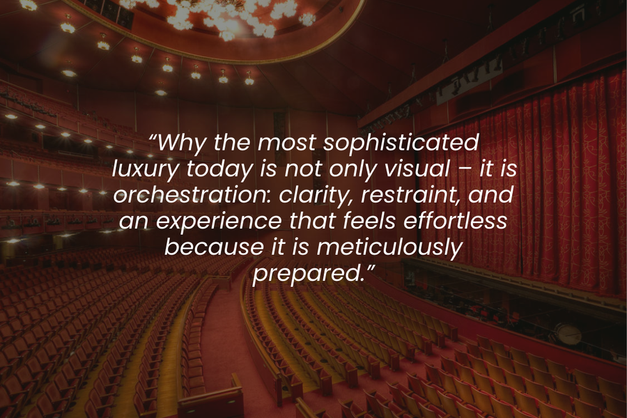 Opera stage at the Kennedy Center illustrating NGage Properties Group’s belief that modern luxury is defined by orchestration, clarity, and meticulous preparation.