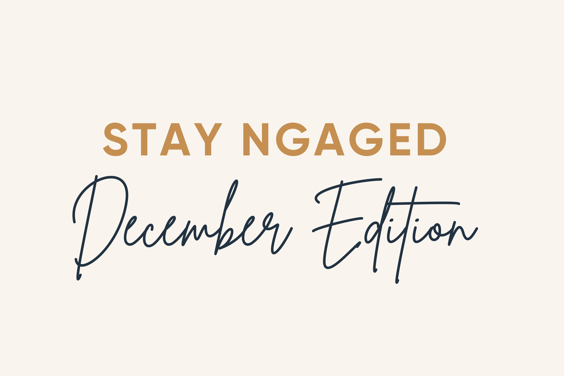 NGage’d for the Holidays: What has this season revealed?