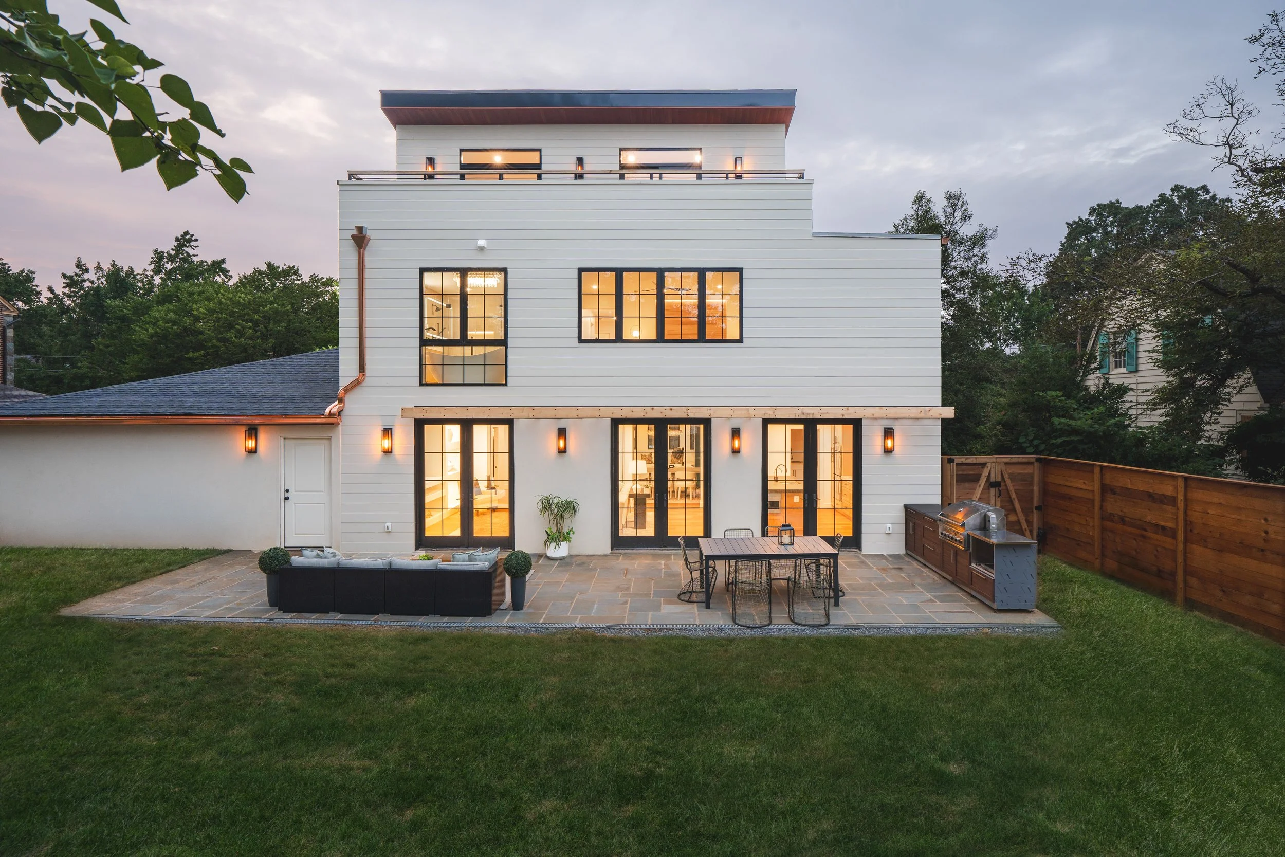 Luxury home addition and expansion in University Park Maryland