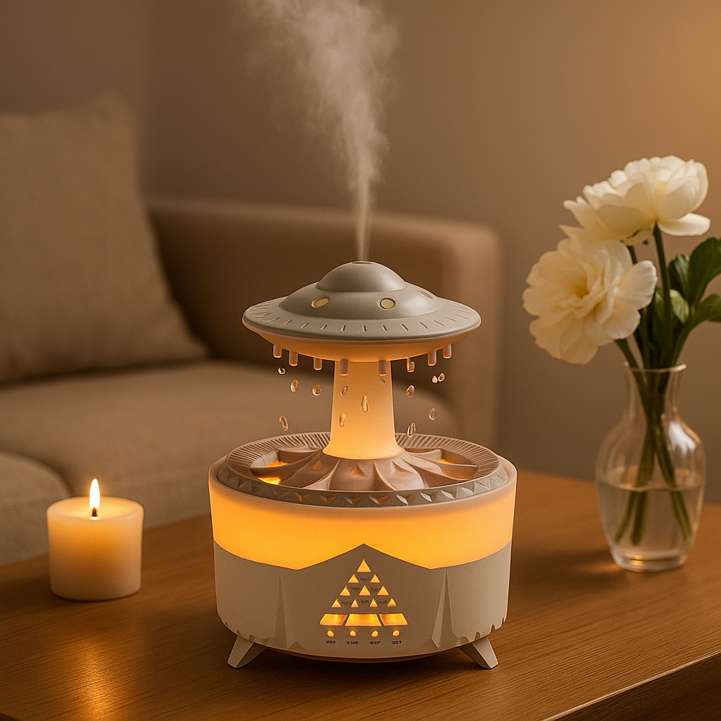 UFOレインドロップ加湿アロマライト