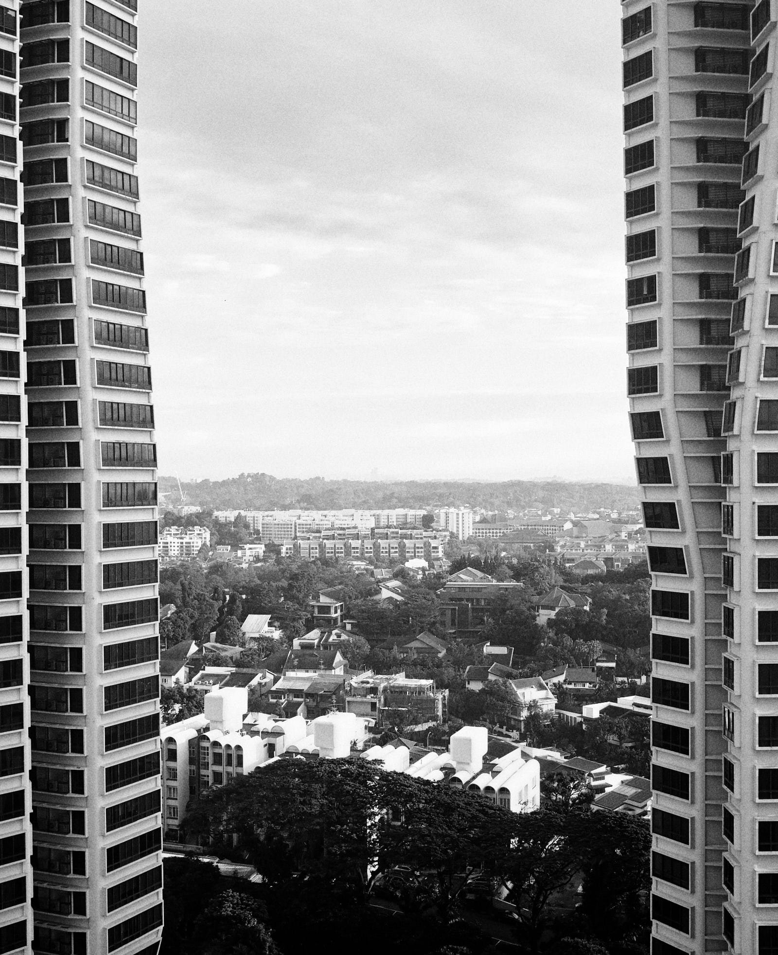 view from apartment