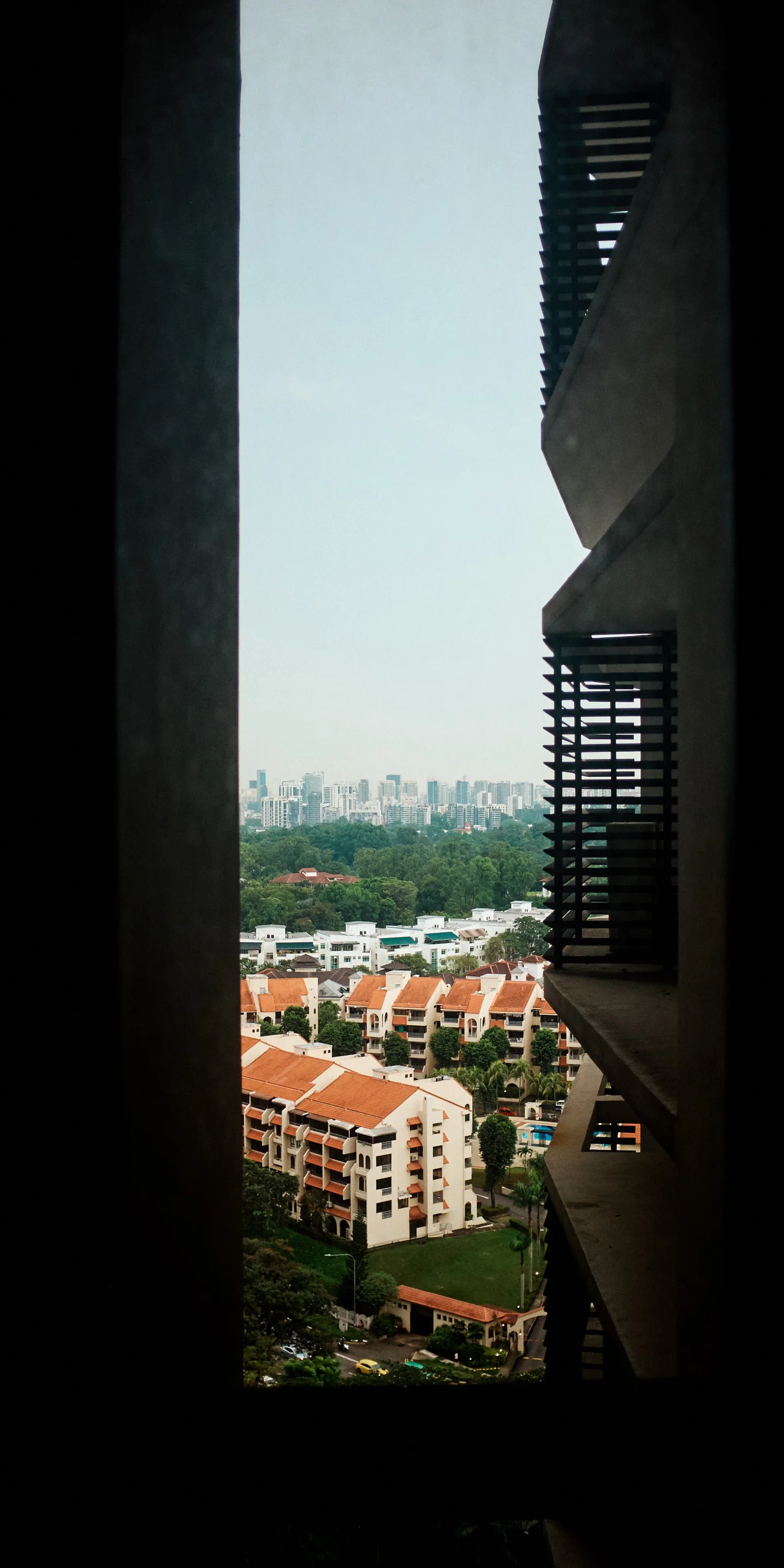 view from staircase