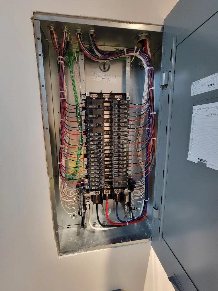 “Electrical panel repair and breaker installation by Barrs Electric, Master Electrician in Sugar Hill GA.”