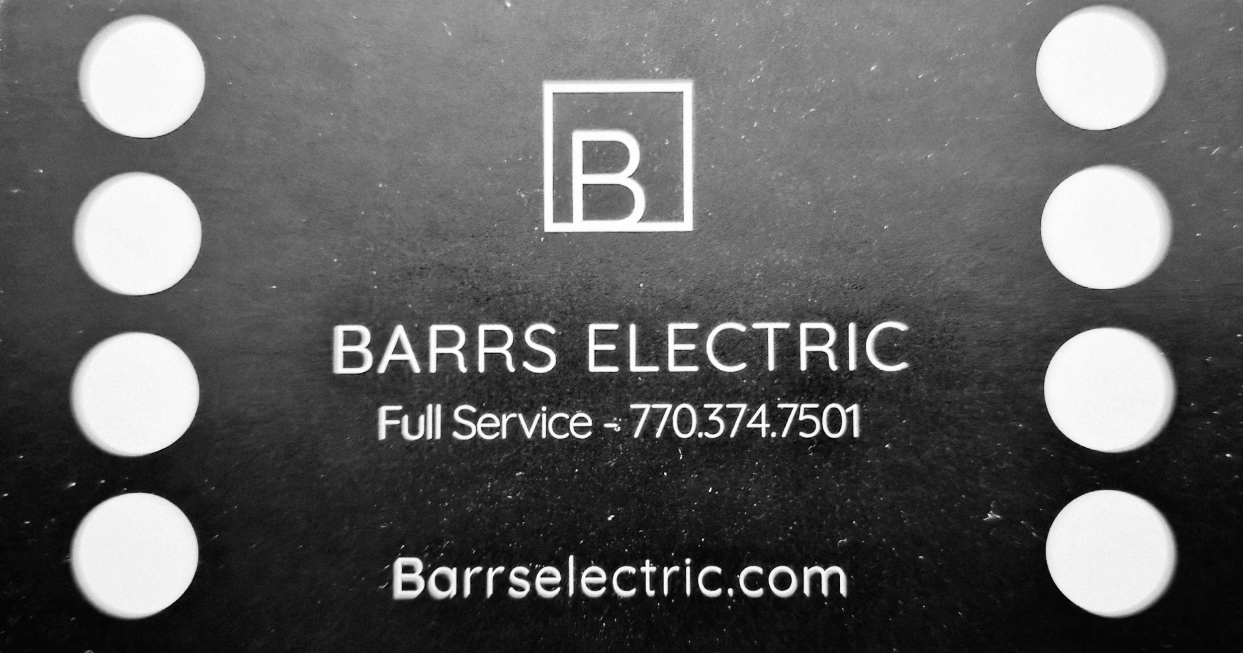 “Kelly Barrs, Master Electrician, CFPS, CFM, CBO, MCP – Barrs Electric in Sugar Hill GA.”