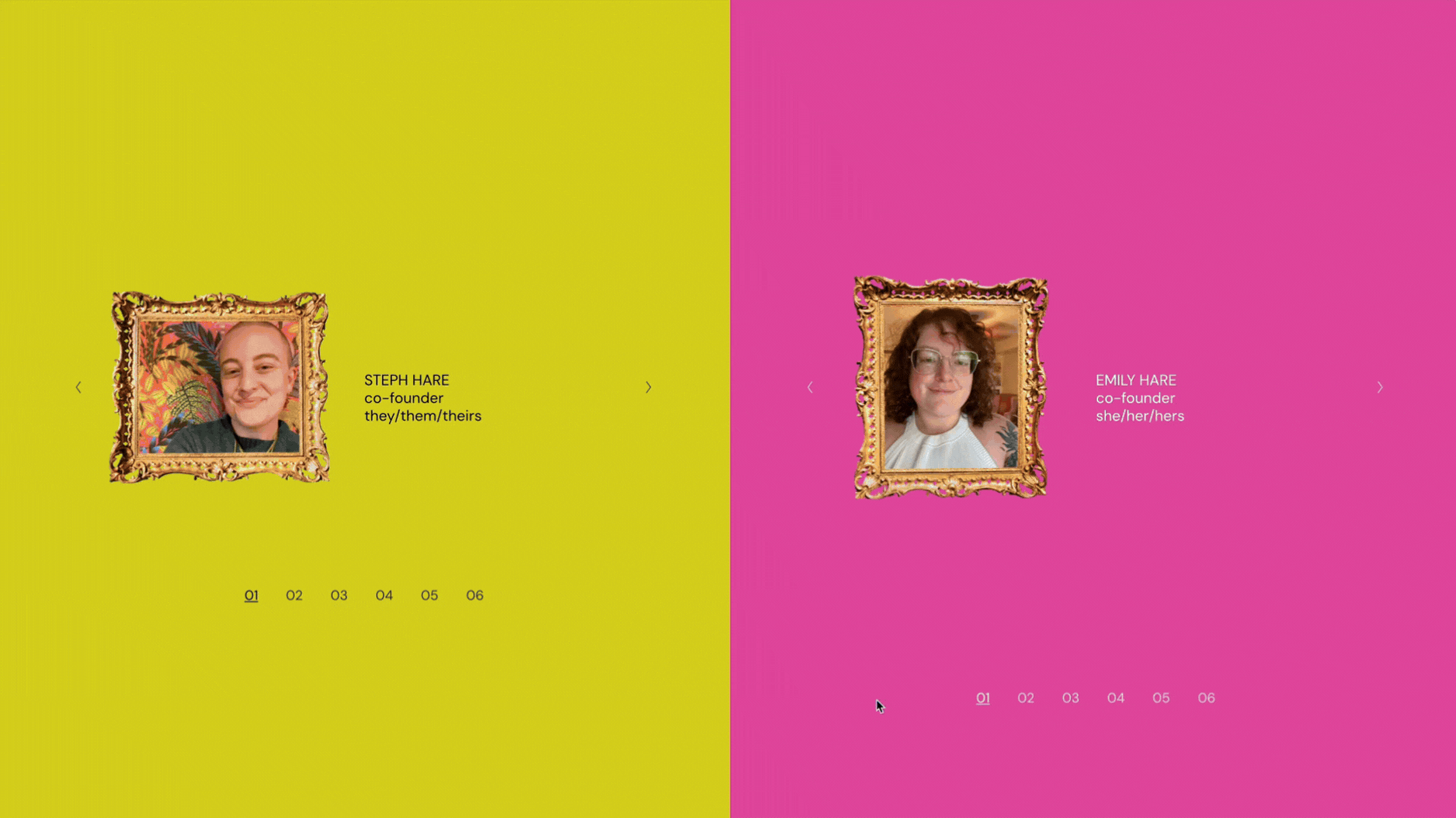 Side by Side Gallery Slideshow