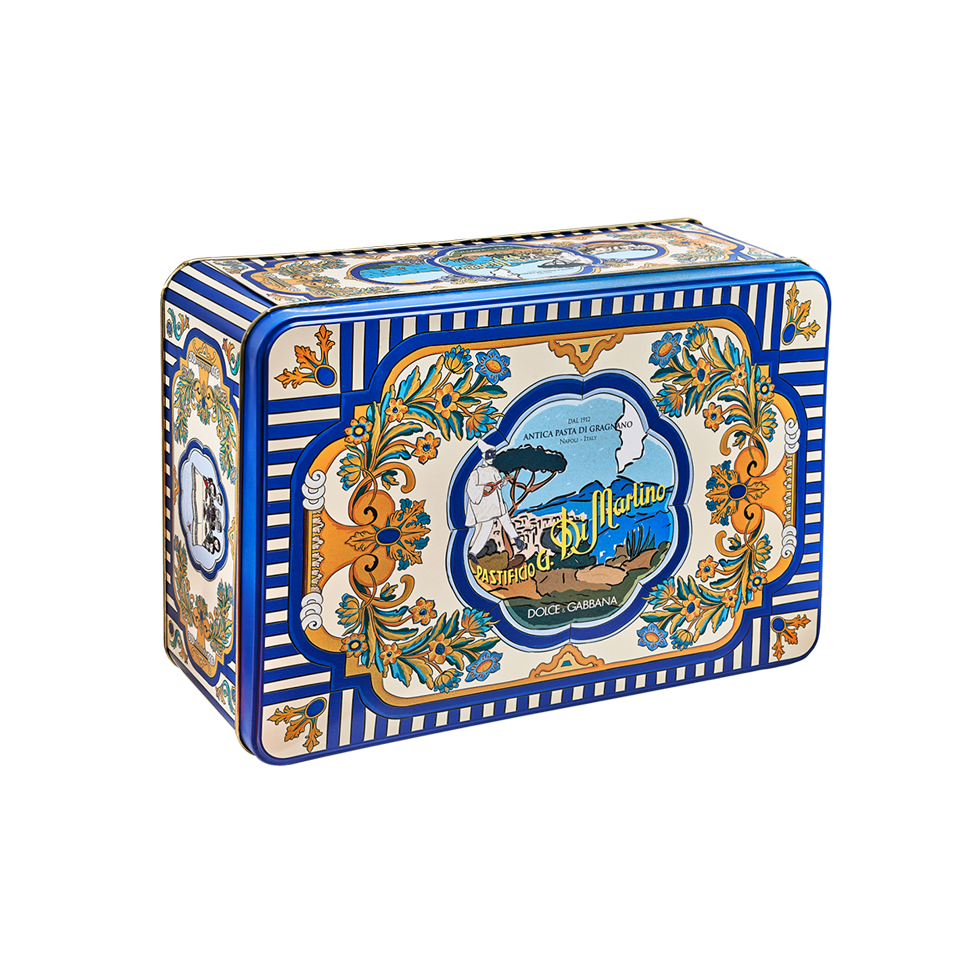 Dolce Gabbana AUTENTICA pastificio di martino napoli latta packaging 4.webp