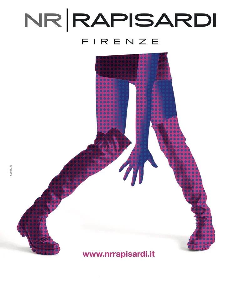 NR Rapisardi Firenze pubblicità grafica dots puntinato.webp