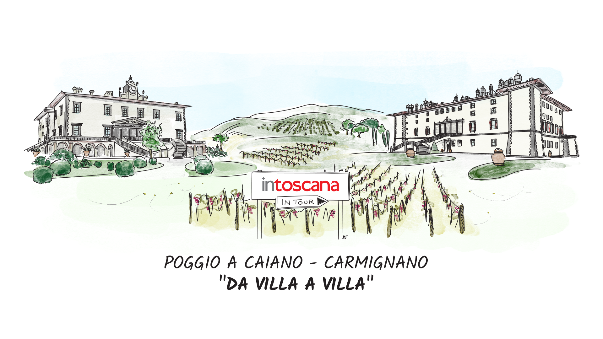 Grafica intoscana intour banner poggio a caiano carmignano.webp