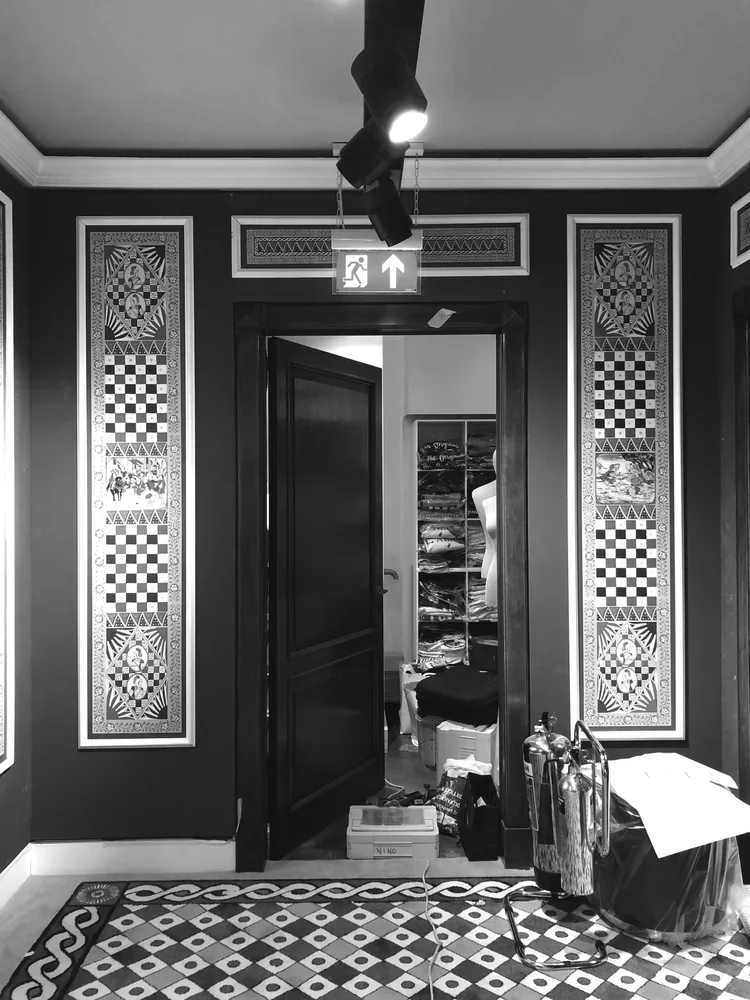 Dolce Gabbana Christmas Market London New Bond Street backstage 2.webp