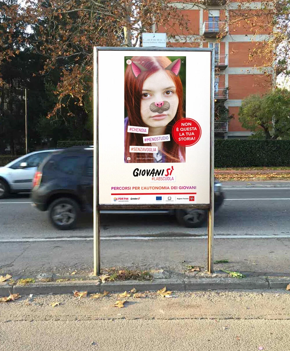 Giovani Si pubblicità intoscana campagna neet.webp