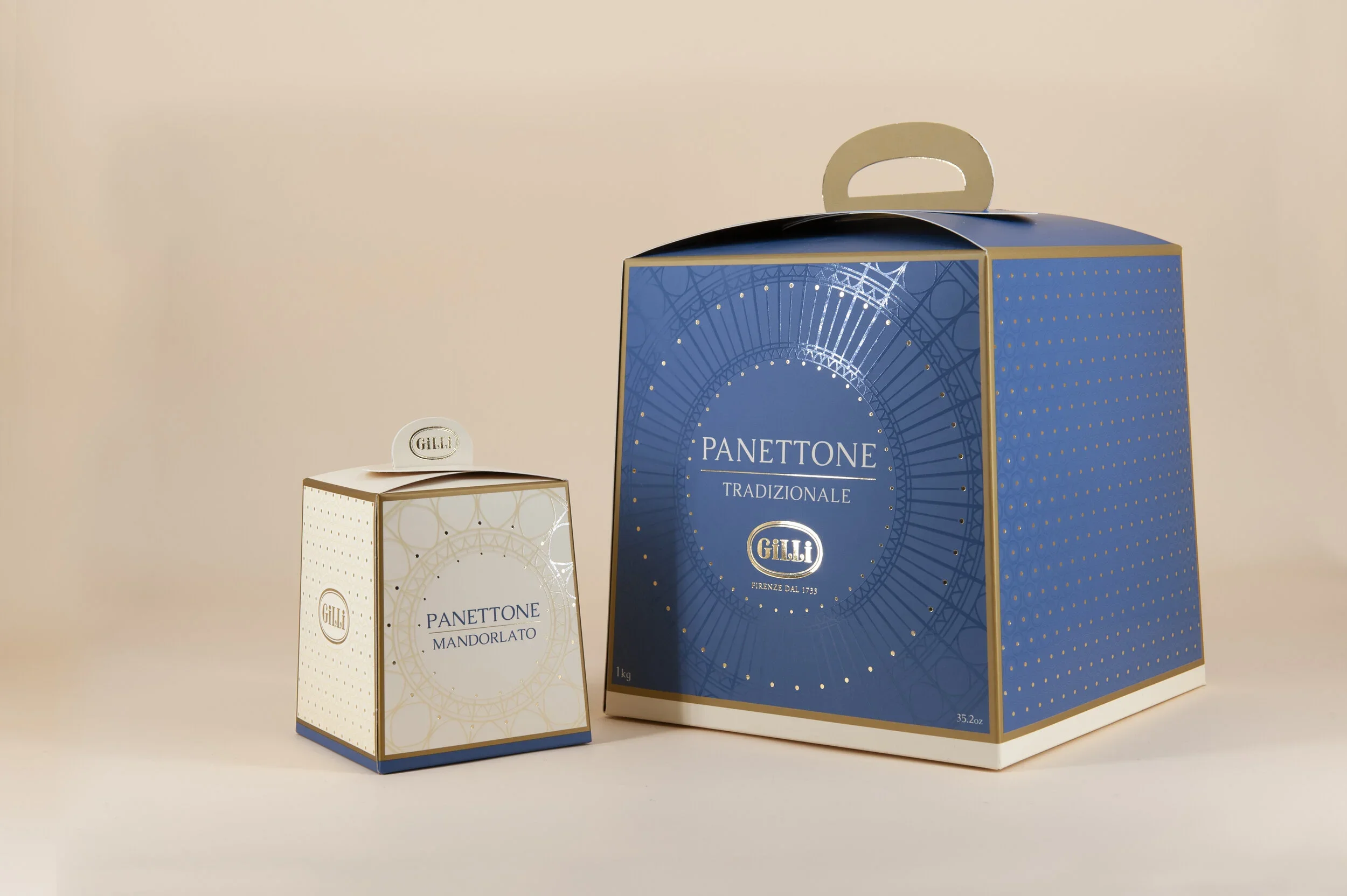 Caffè Gilli Packaging panettone natale.webp