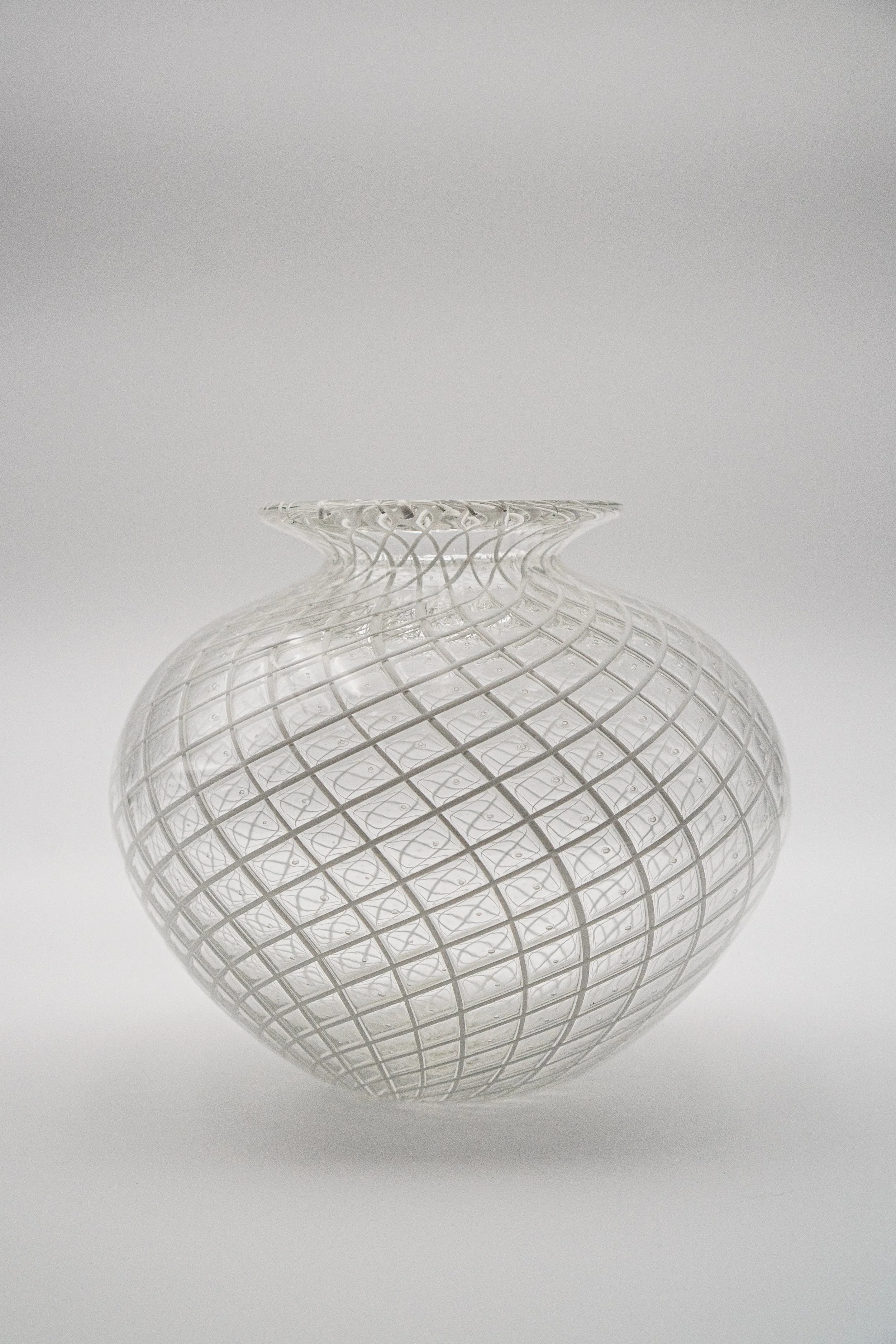 white reticello vessel