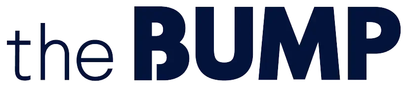 The Bump logo, a parenting, pregnancy and baby website.