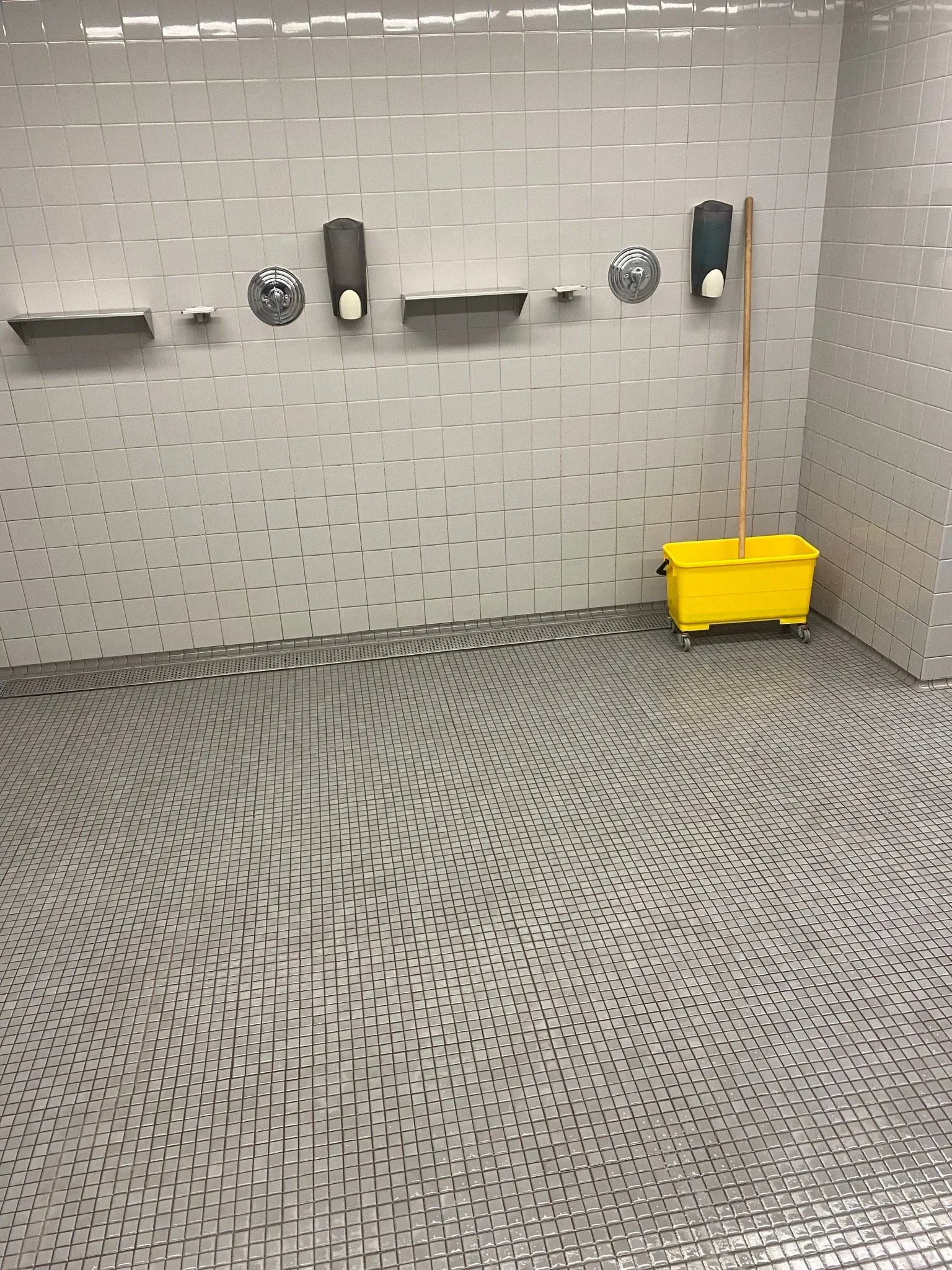 major league baseball locker room after slip patrol non slip treatment.