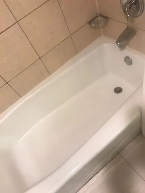 bathtub after slip patrol non slip treatment.