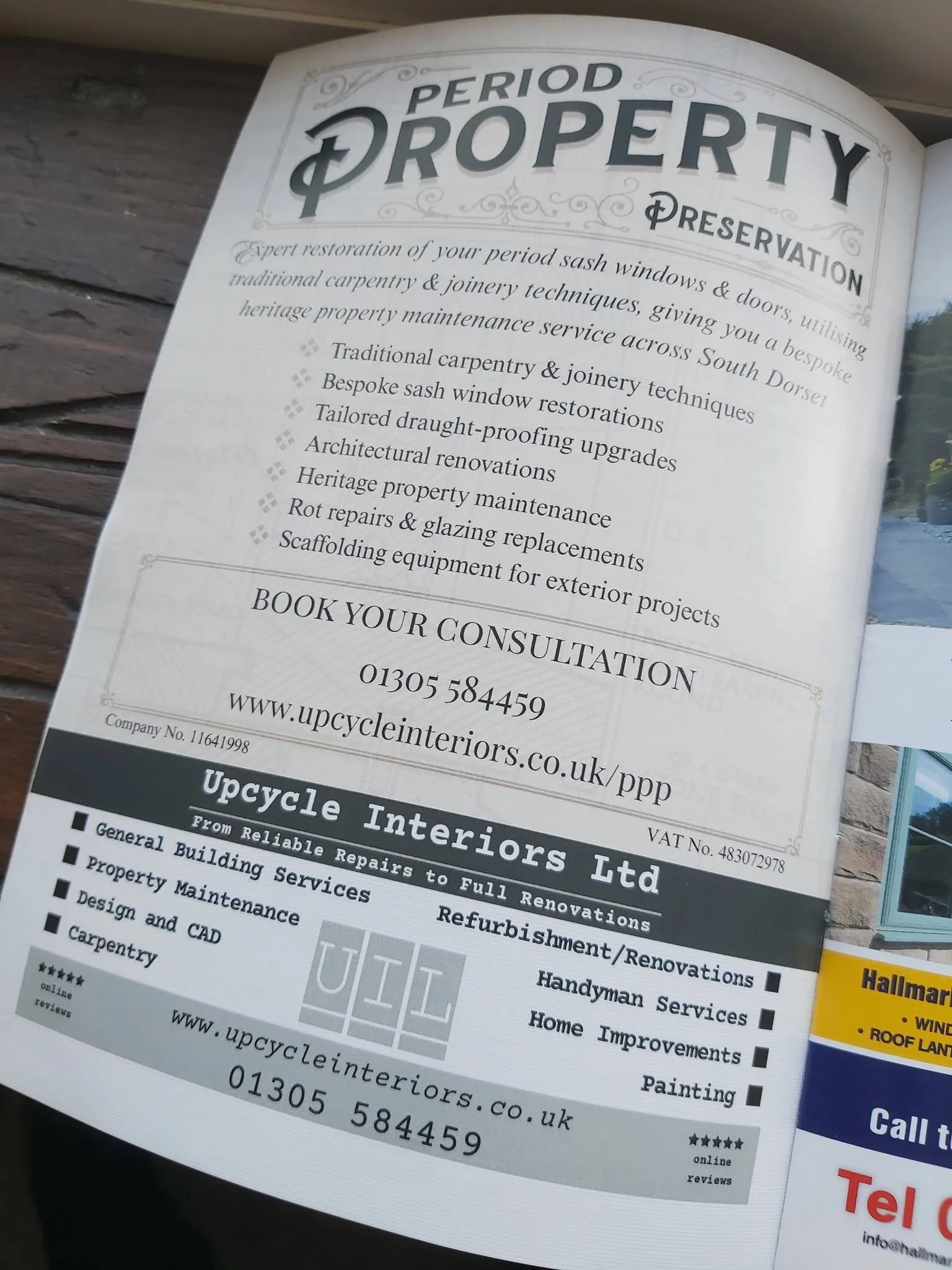 UIL Weymouth_Publicity_Period_Property_Preservation_Ad.jpg