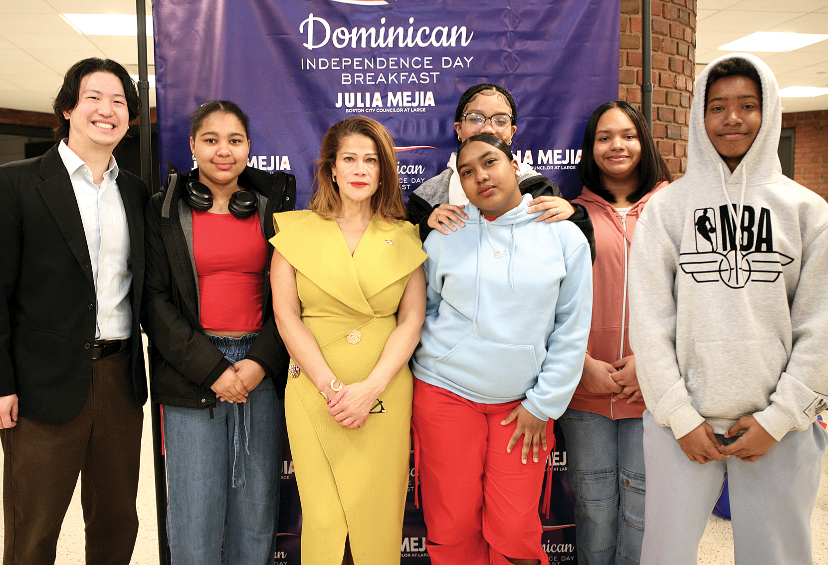 The Dominican Community Celebrates Independence Day At A Dot Union Hall