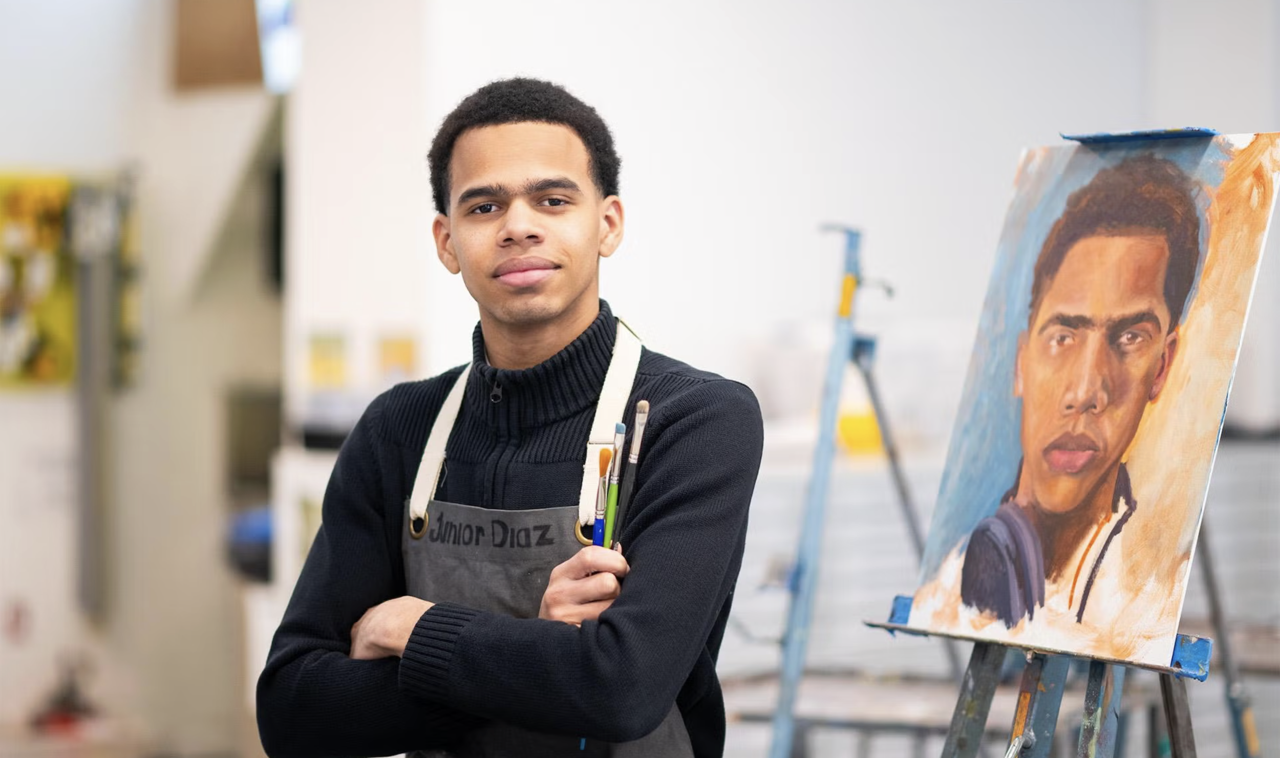 Art Became His Language