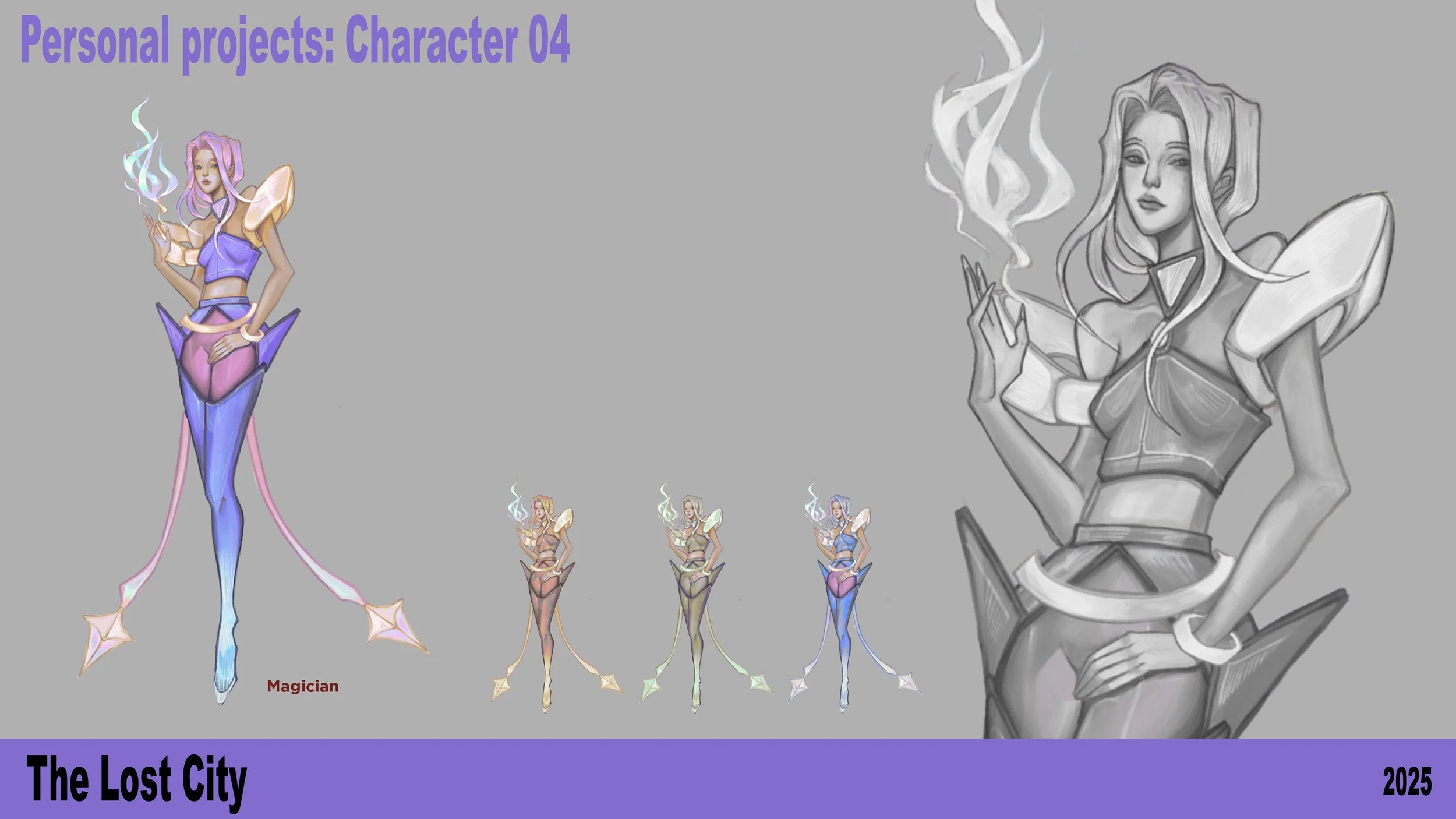 Personal projects: Character 04