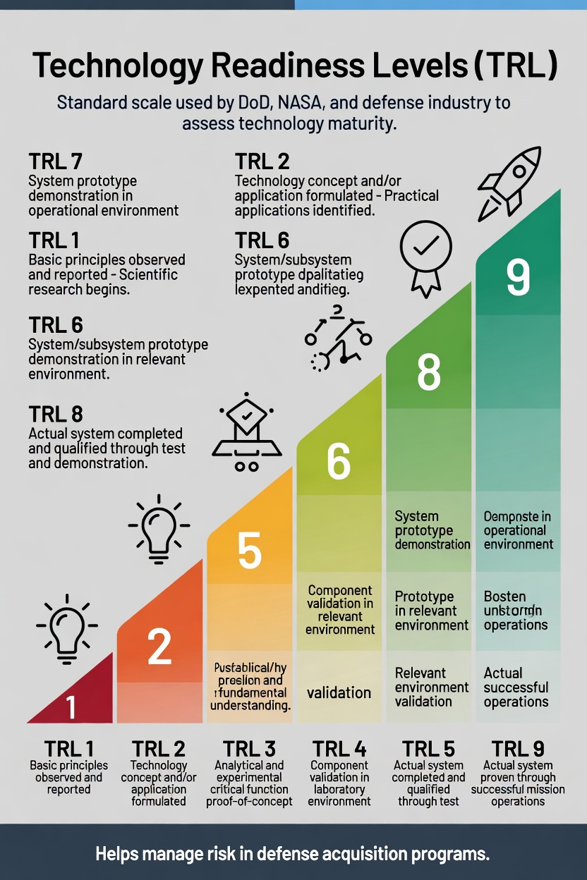 Defensetech Jargon: TRL explained