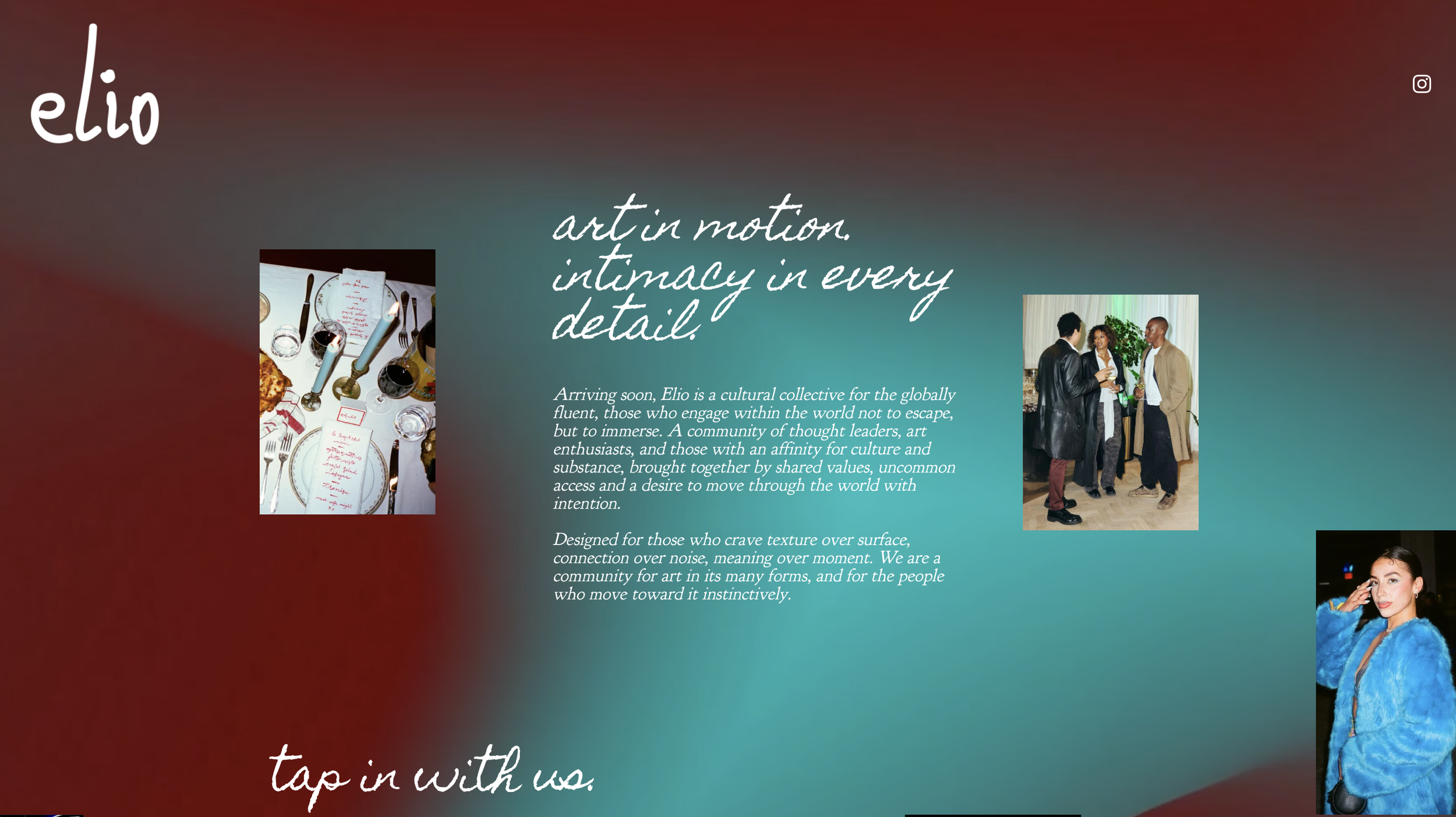 ELIO ((LOADING)) LANDING PAGE DESIGN