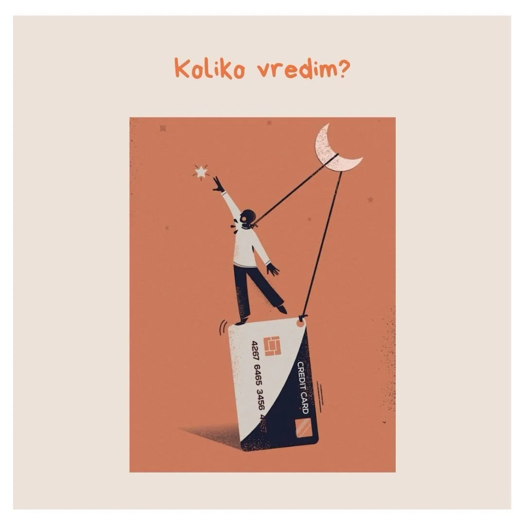 Da li želi&scaron; vi&scaron;e novca ili želi&scaron; da se oseti&scaron; da vredi&scaron;?
Važno je da imamo. Važno je da možemo da platimo stan, hranu, odmor, da imamo sigurnost, izbor.
Novac nije lo&scaron;. Novac može da donese slobodu, mir i mog