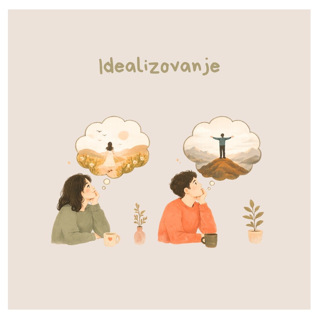 Kroz odnos sa terapeutom polako se istražuje &scaron;ta osoba vidi u drugima, &scaron;ta traži kroz odnose i koje potrebe ili iskustva stoje iza idealizovane slike.

Terapijski rad pomaže osobi da postepeno razlikuje fantaziju od realnosti, razvije s