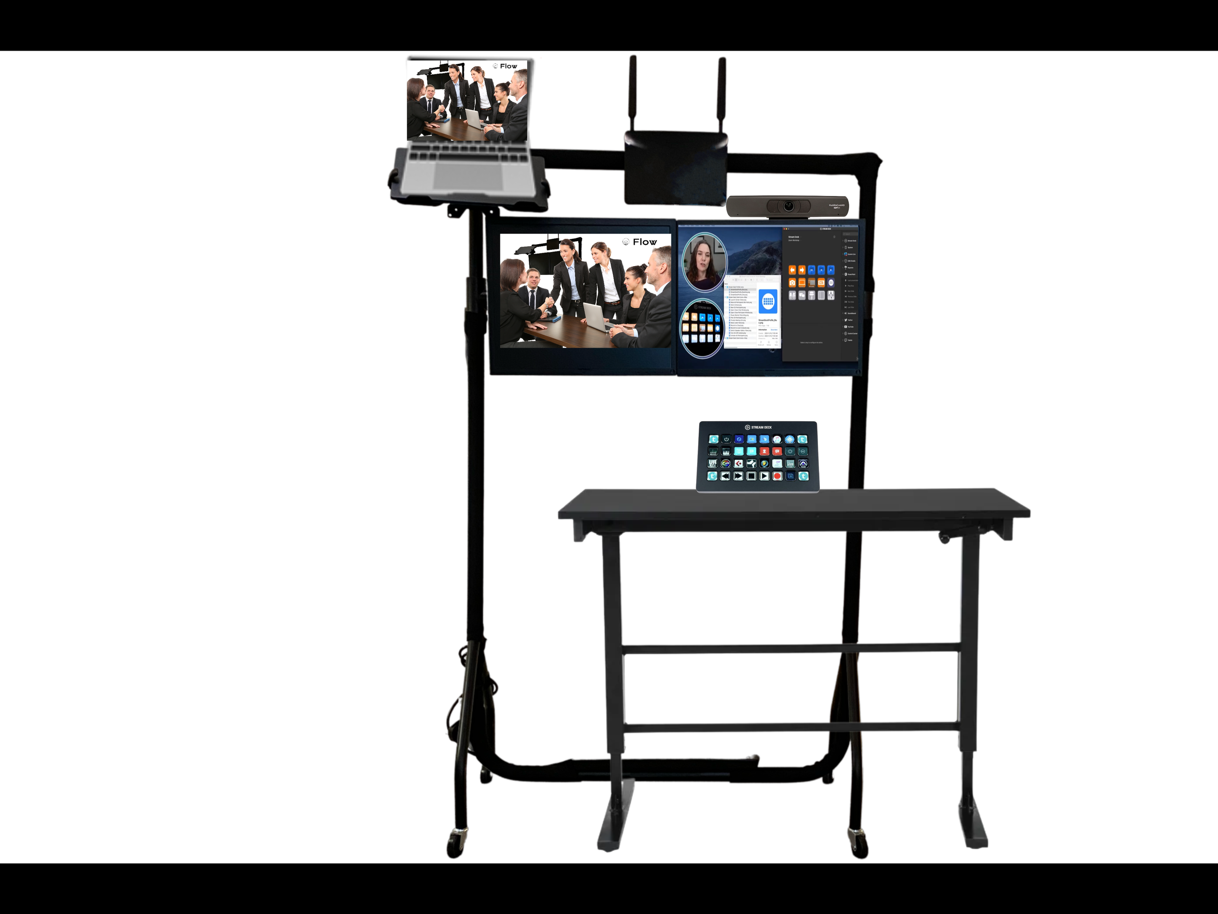 FlowStation with Desk and Mobile Broadband