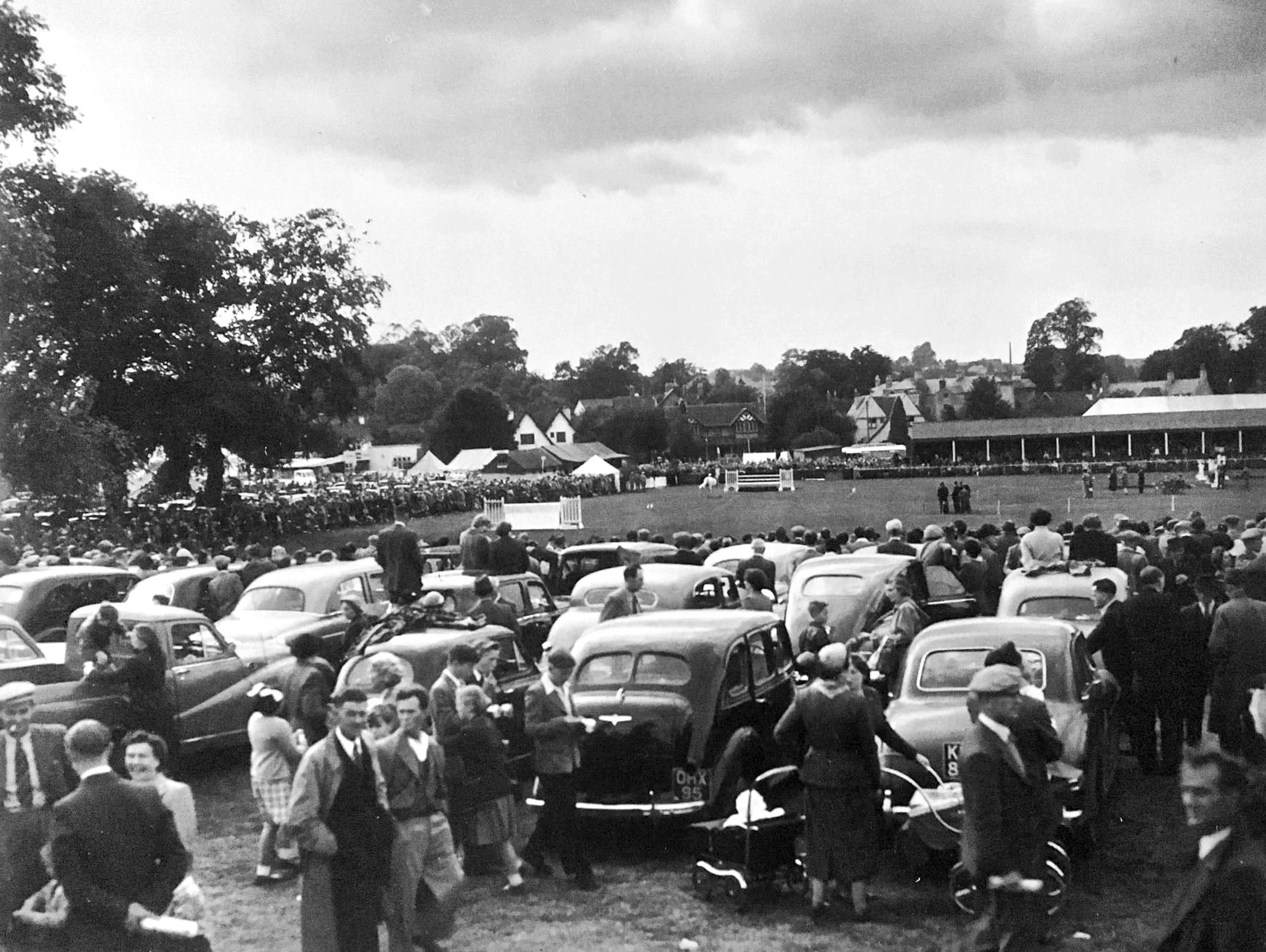  FROME CHEESE SHOW -  
This photo was taken in 1955 when it was still in Frome and called Frome Cheese Show. Today it is just called the Frome Show and is held at West Woodlands.
