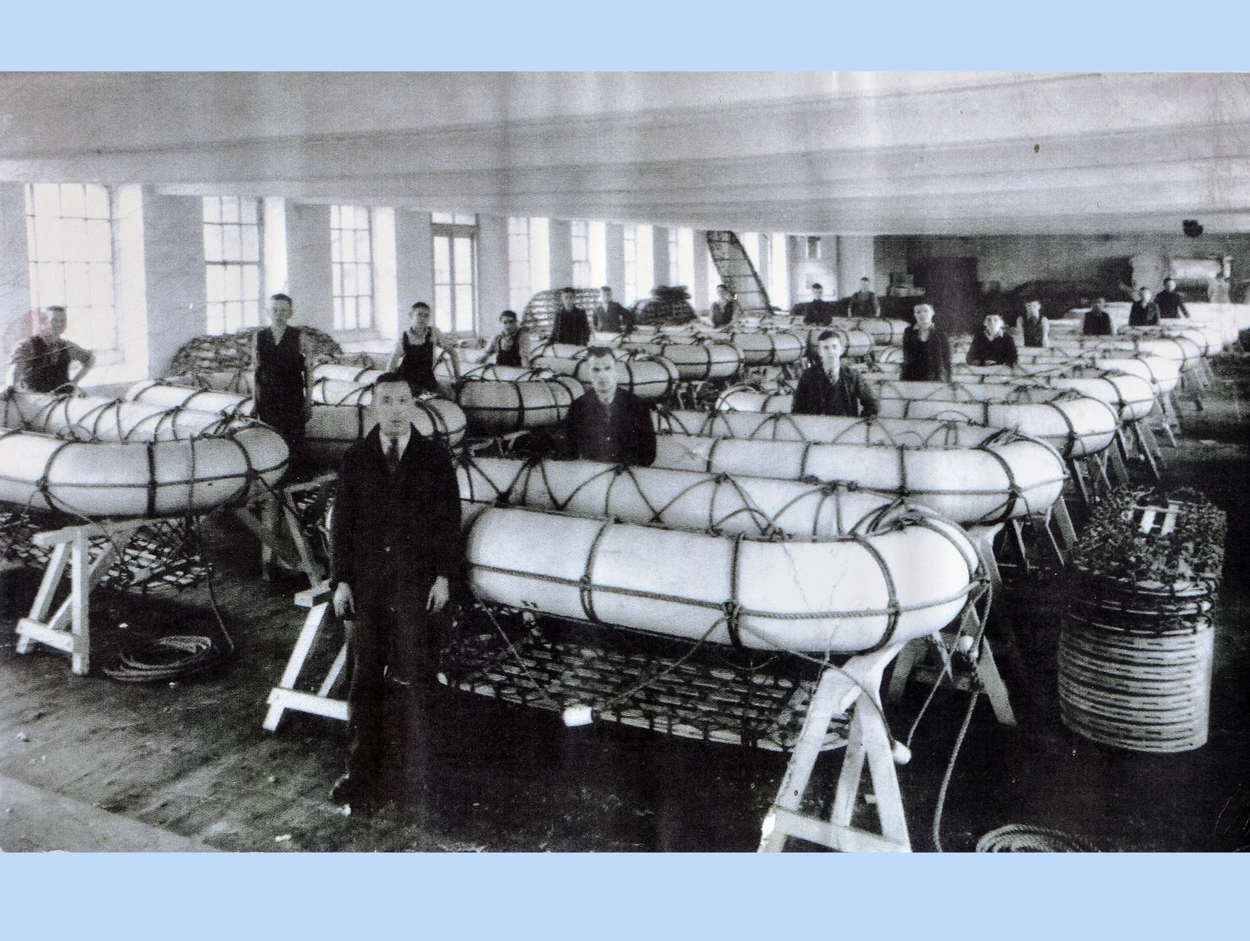  NOTTS INDUSTRIES -  
J H Nott & Sons Ltd of Swansea bought the old Silk Mill in 1923. They developed and manufactured Carley Life Floats. They also made car components in the 1950s & 60s in their up-to-date toolroom.
