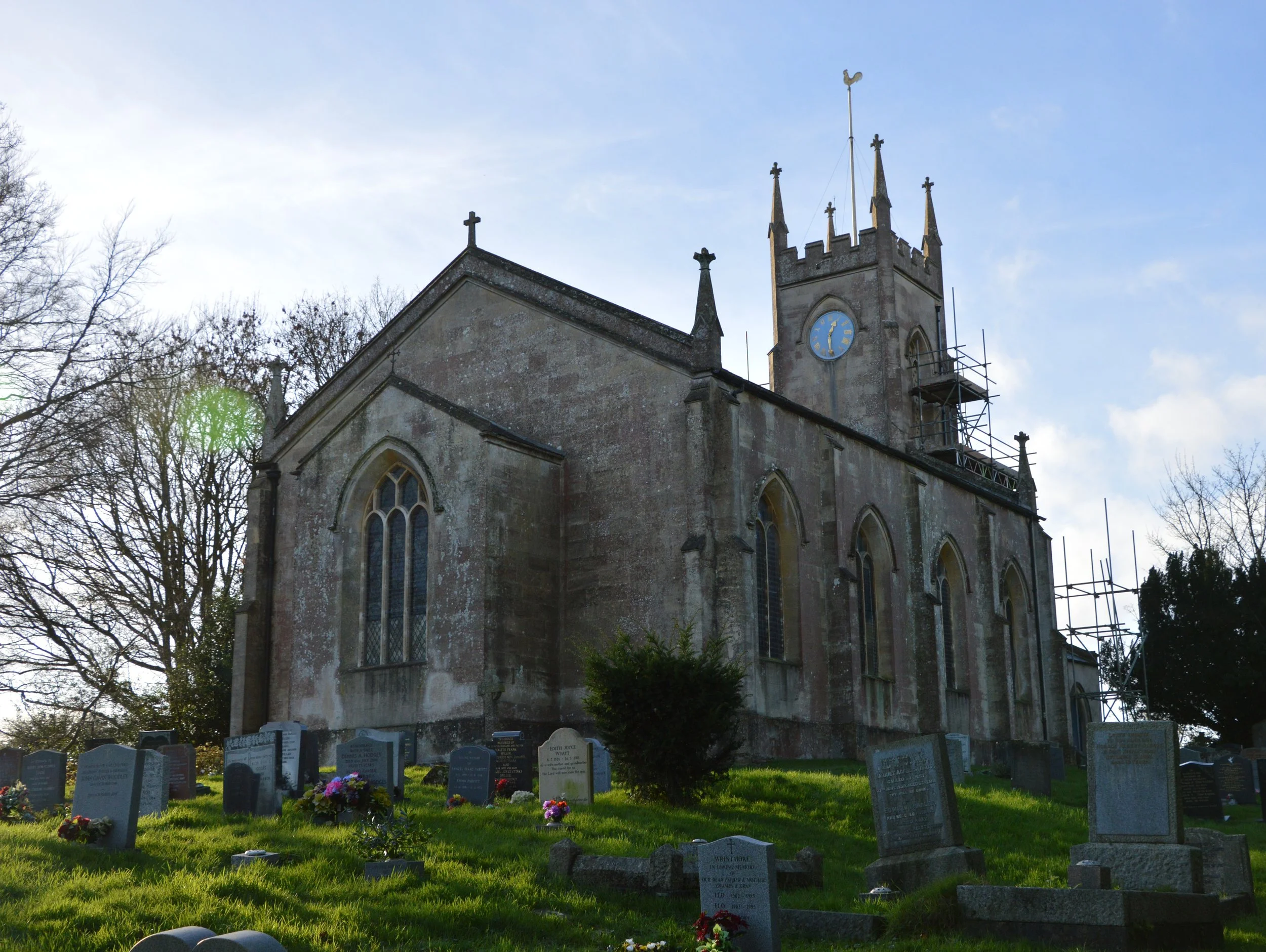  COLEFORD CHURCH -  
The Anglican Parish Church of The Holy Trinity was built in 1831 by J Sperring.
