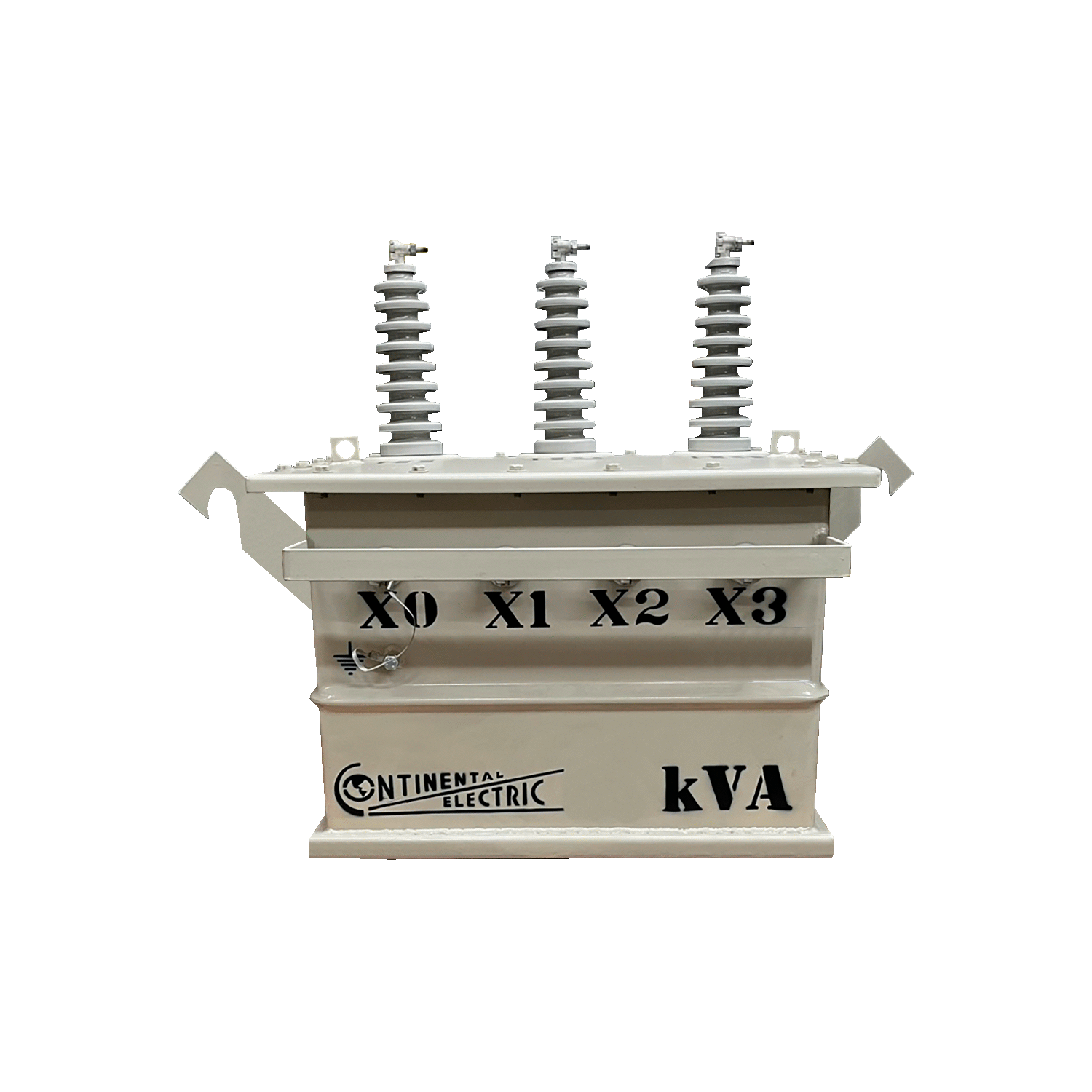 TRANSFORMADOR TRIFASICO TIPO POSTE 45 KVA 13200 220/127 V MARCA CONTINENTAL.