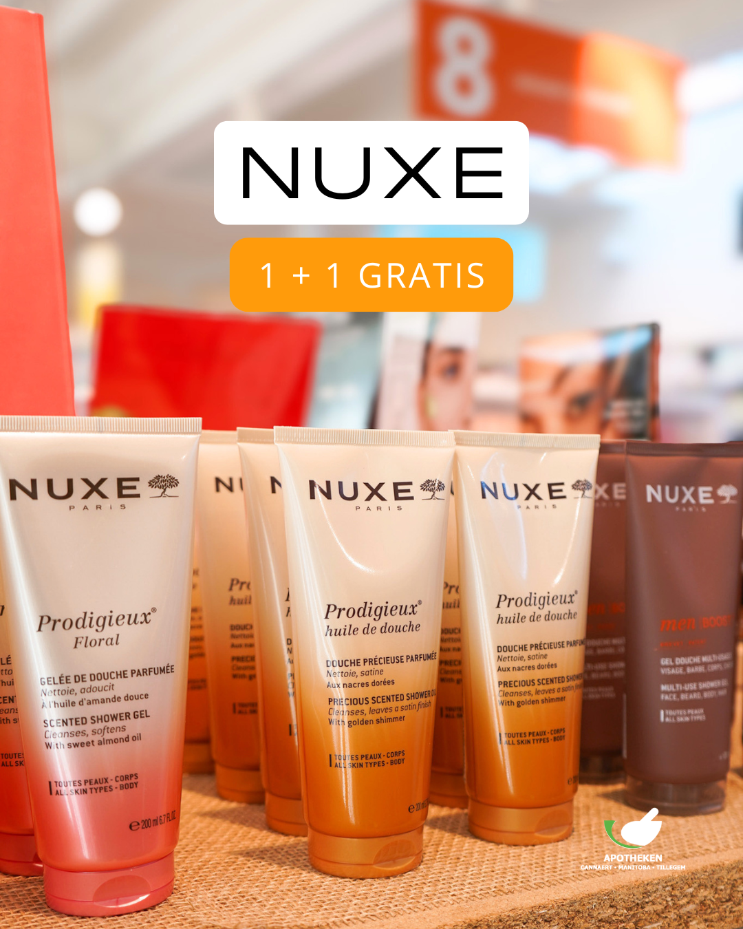 NUXE 1 + 1 GRATIS!