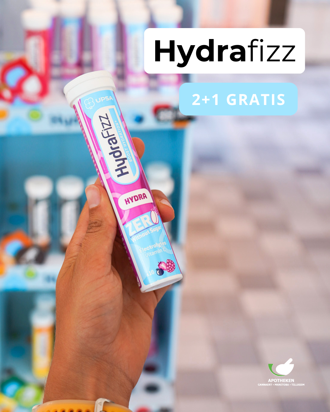 Hydrafizz: 2 + 1 GRATIS!