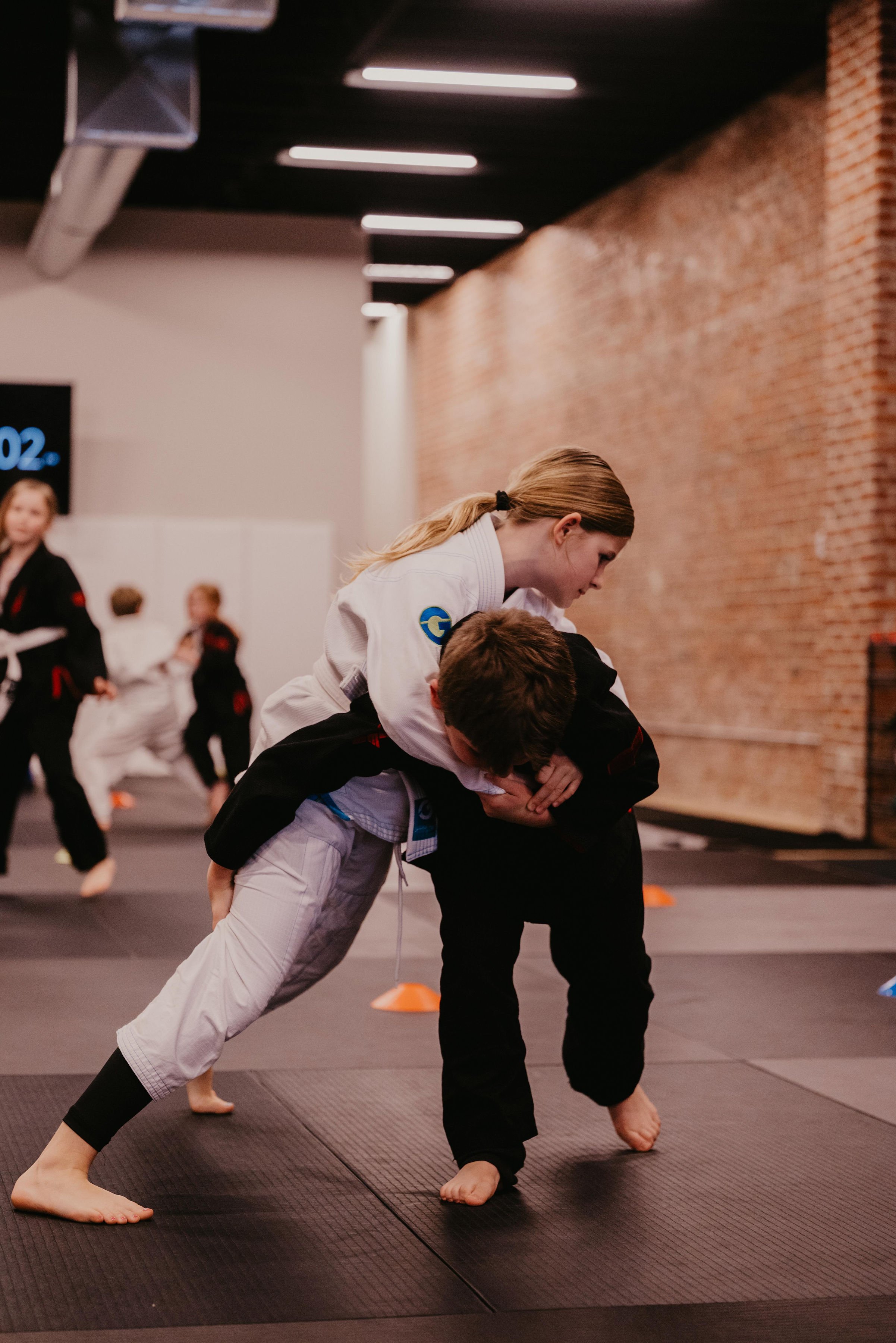The Brick Chehalis BJJ Jiu Jitsu kids self defense martial arts