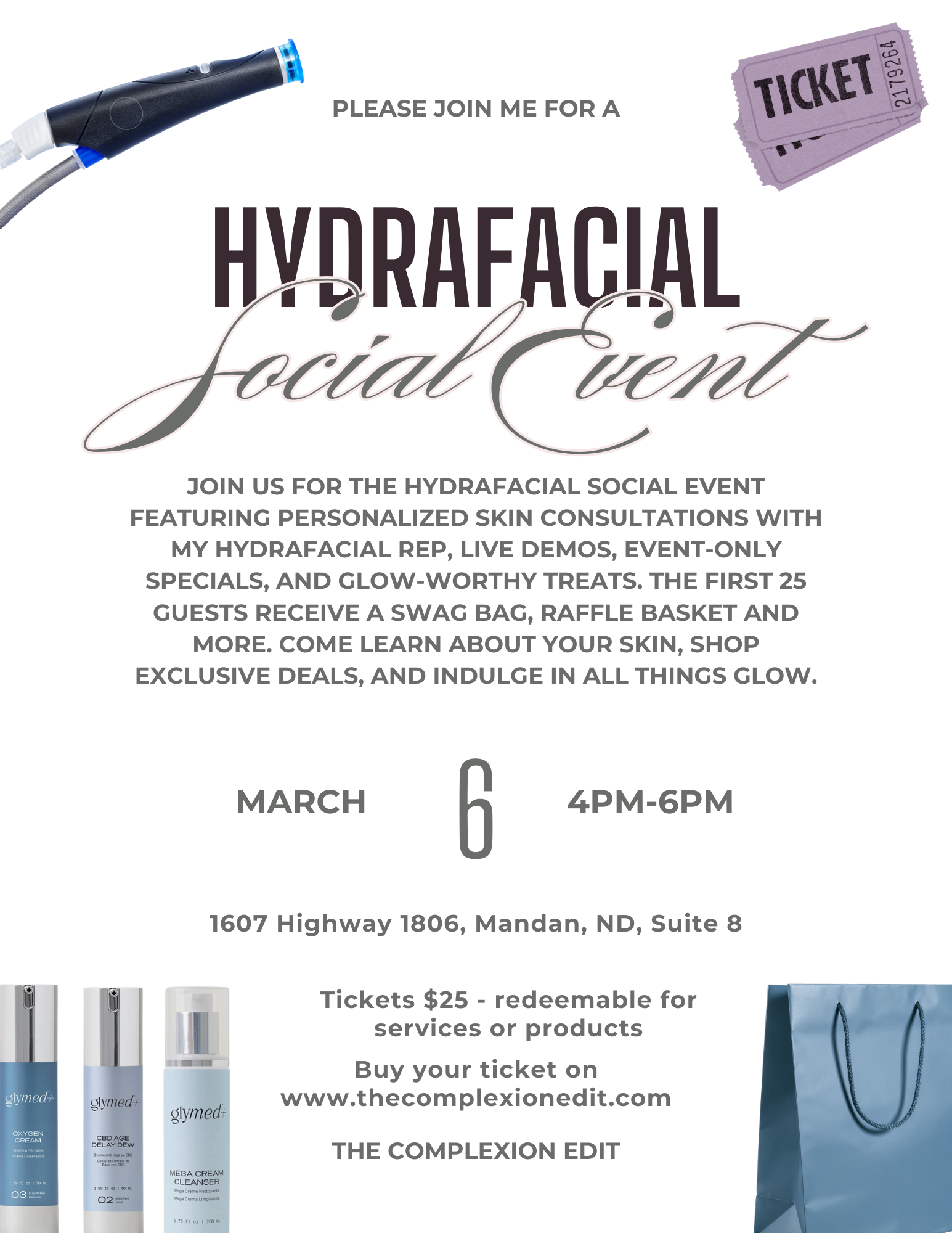Hydrafacial Social Event