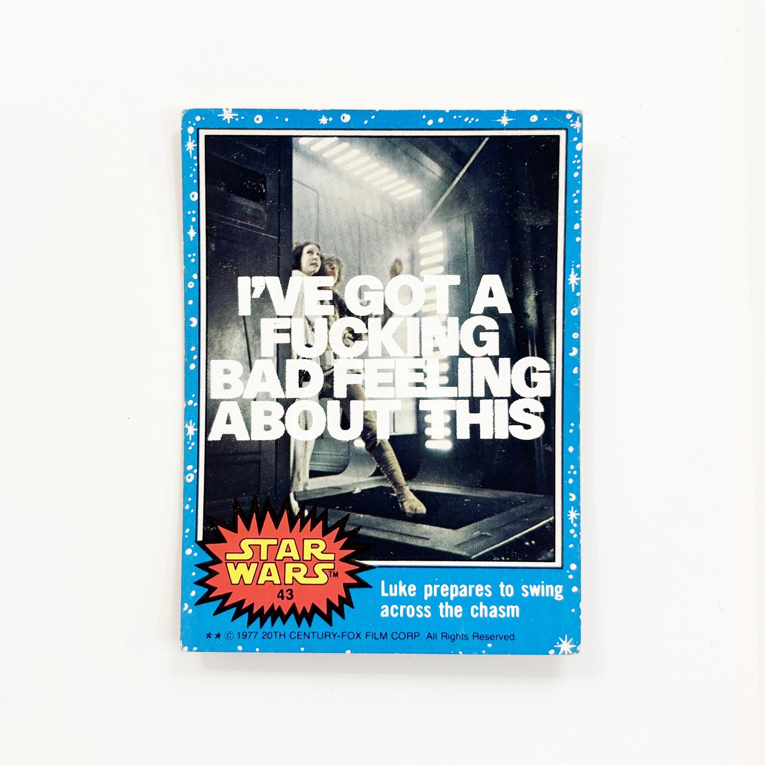 Fucking bad feeling – Topps Blue 43 .jpg