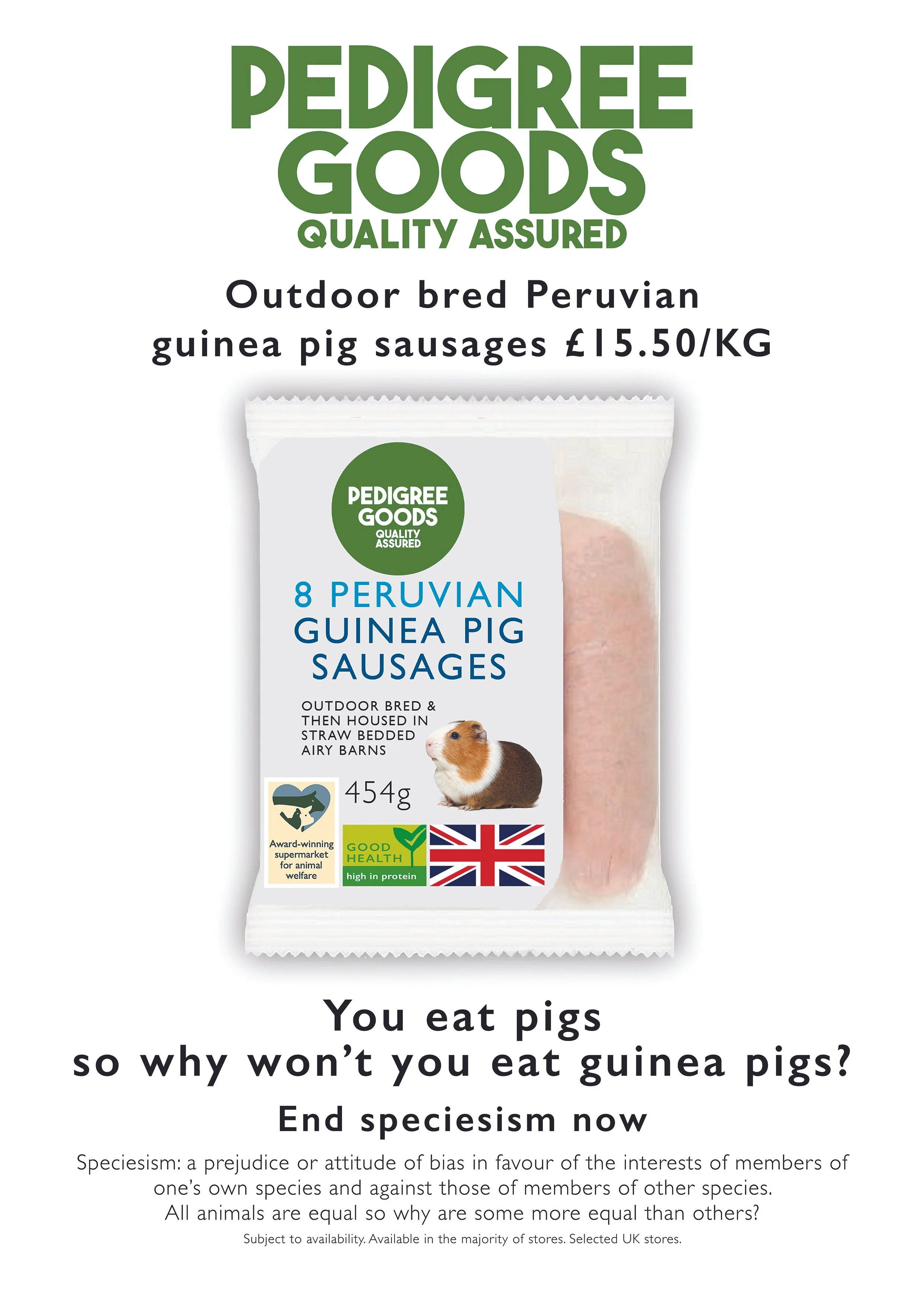 "Guinea Pig Sausages" Limited Edition Giclee Print by Haus of Lucy