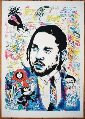 "So what now? limited edition screenprint by Mr Frivolous