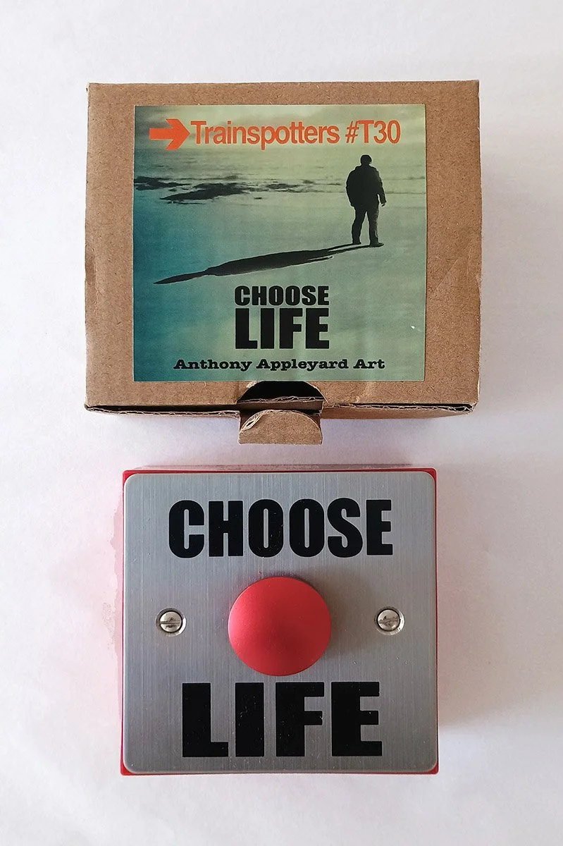 "Choose Life Button" Original button by Anthony Appleyard